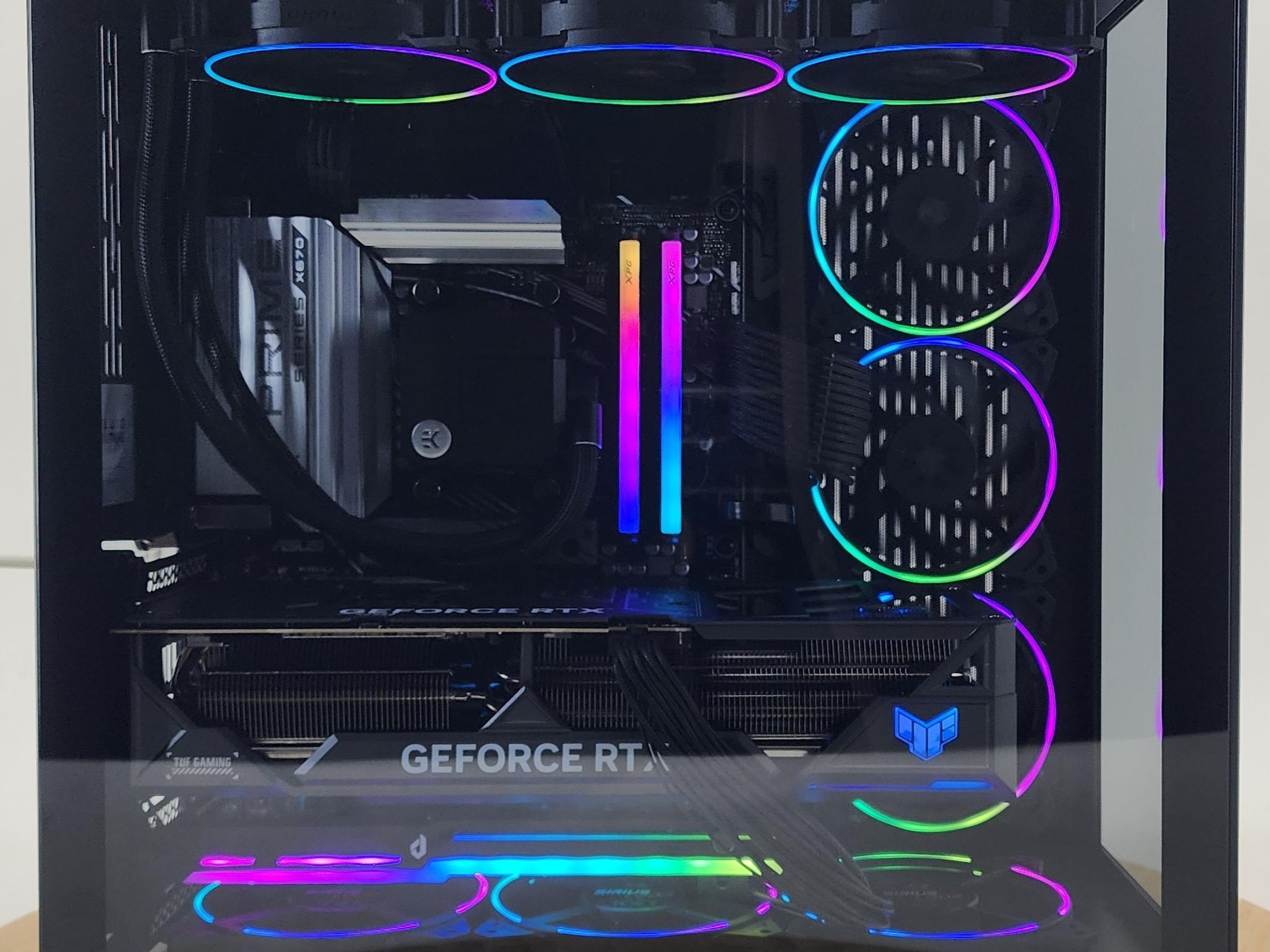 Gaming PC Ryzen 7 7800X3D 32GB RAM 1TB SSD RTX 4080 16GB Windows 11 Computer