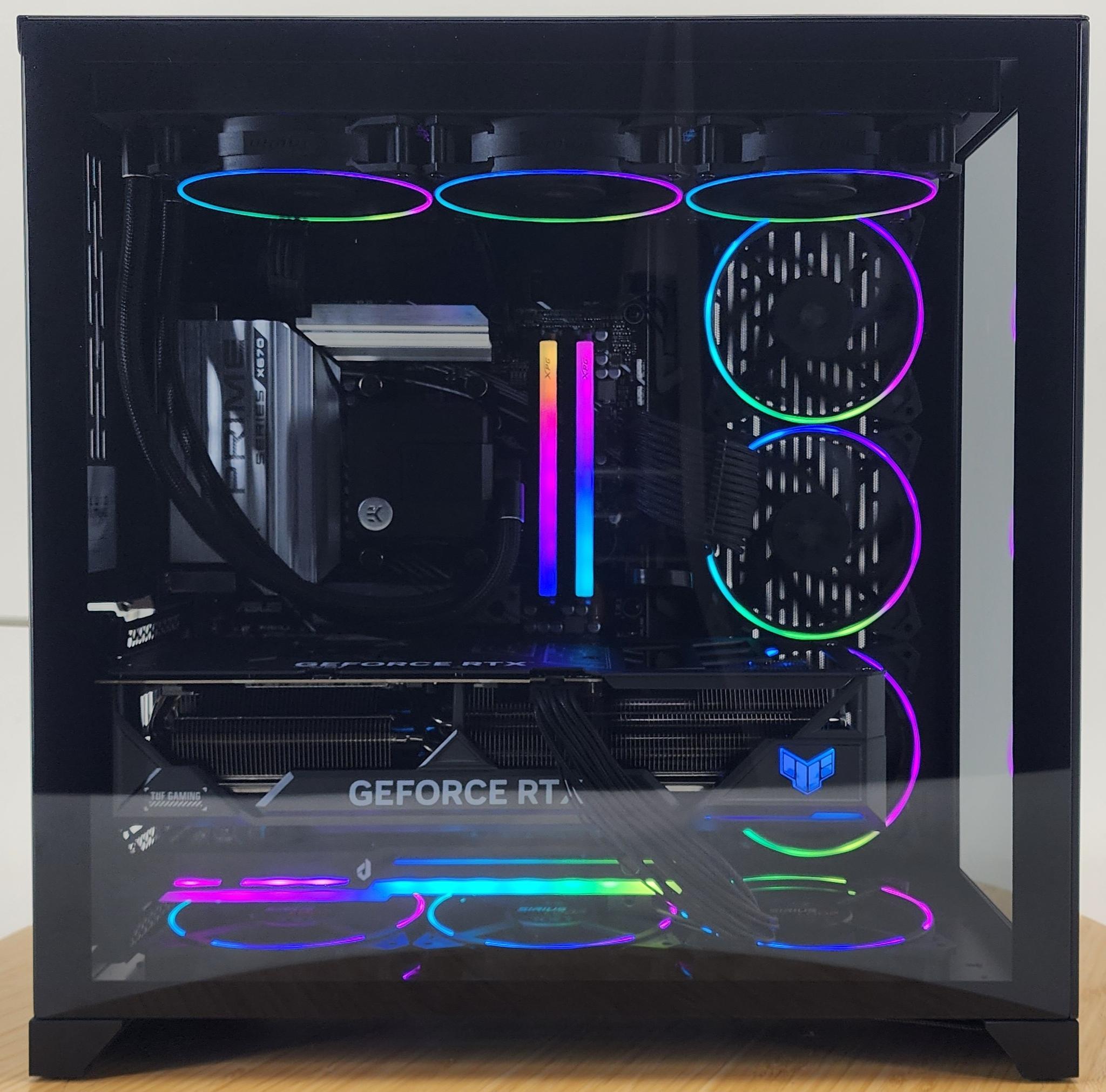 Gaming PC Ryzen 7 7800X3D 32GB RAM 1TB SSD RTX 4080 16GB Windows 11 Computer