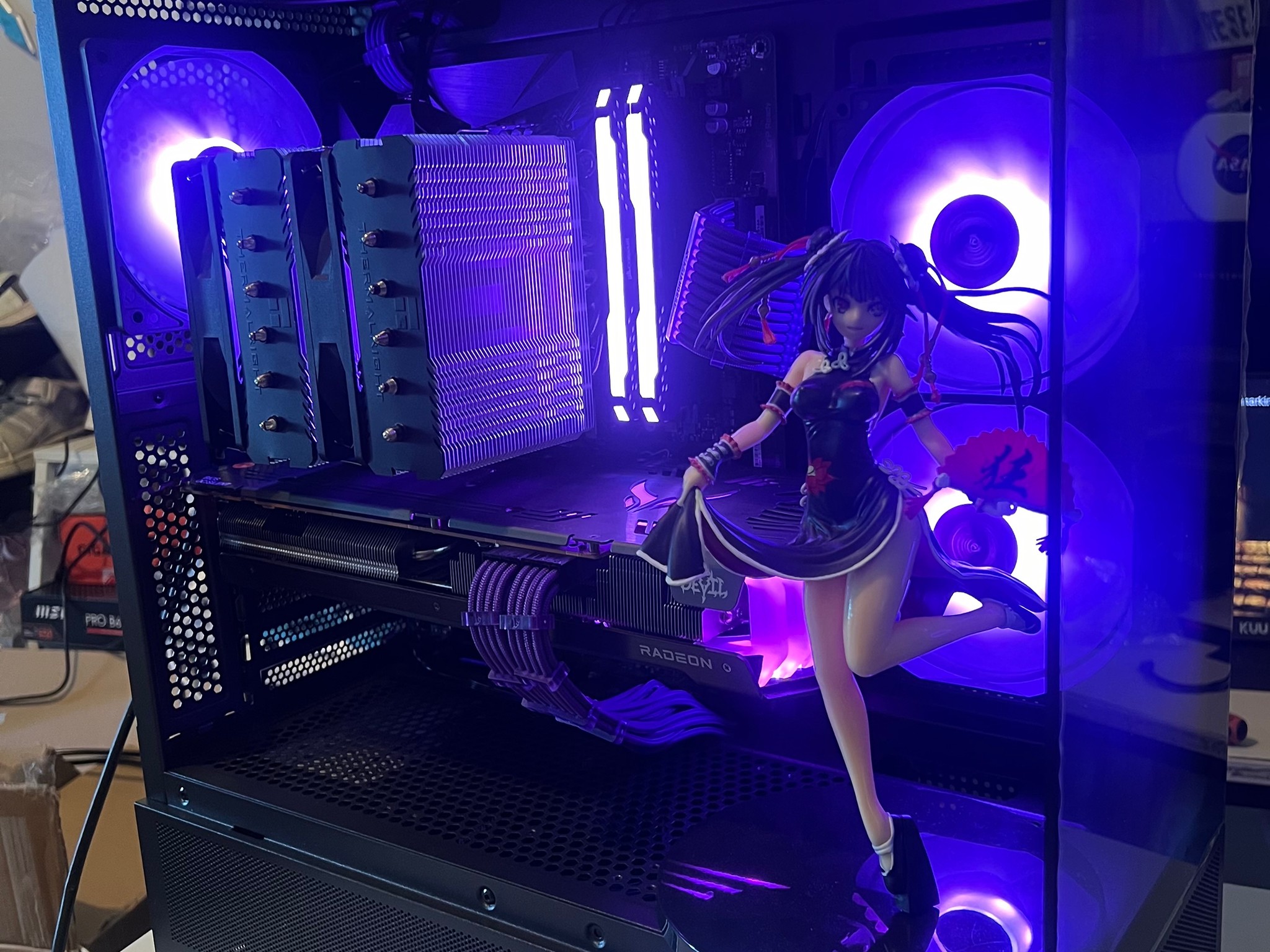 MEMORIAL DAY SALE 🔥 Purple ⚛️ Gaming PC | Ryzen 7 5800X | RX 6700XT 12GB | 32GB RAM | 1TB SSD | 11