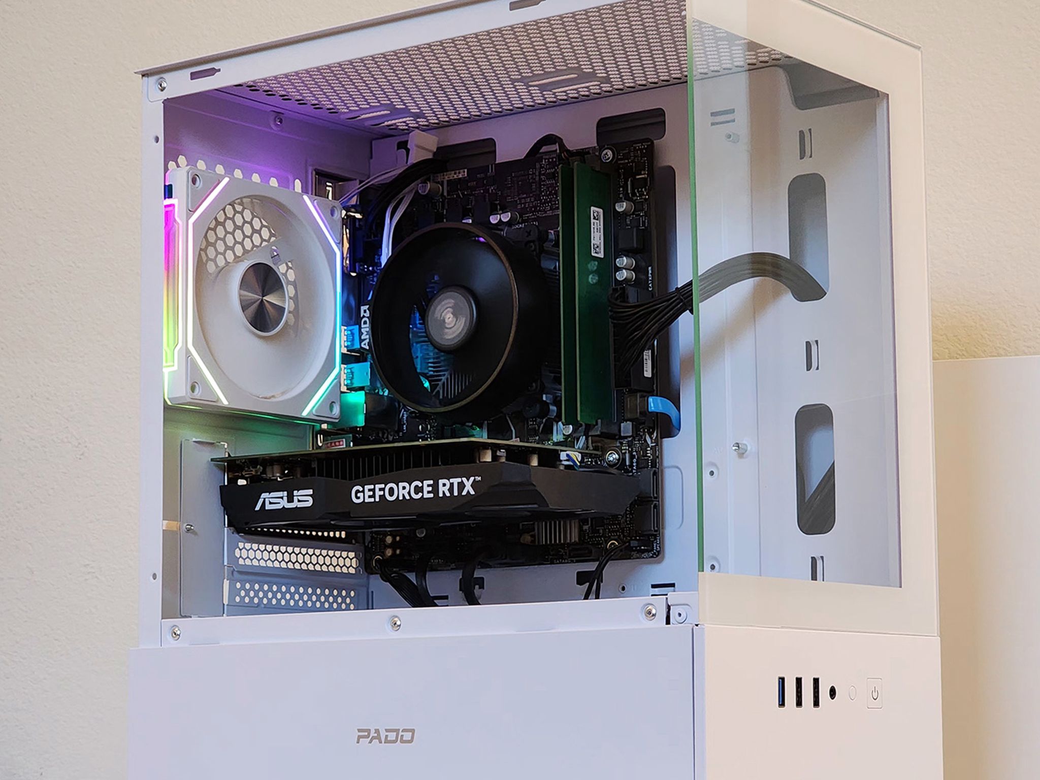 🧊 RTX 3050, Ryzen 3200G, 16GB DDR4, 512GB SSD, WIFI & BT, Starter RTX Gaming PC!