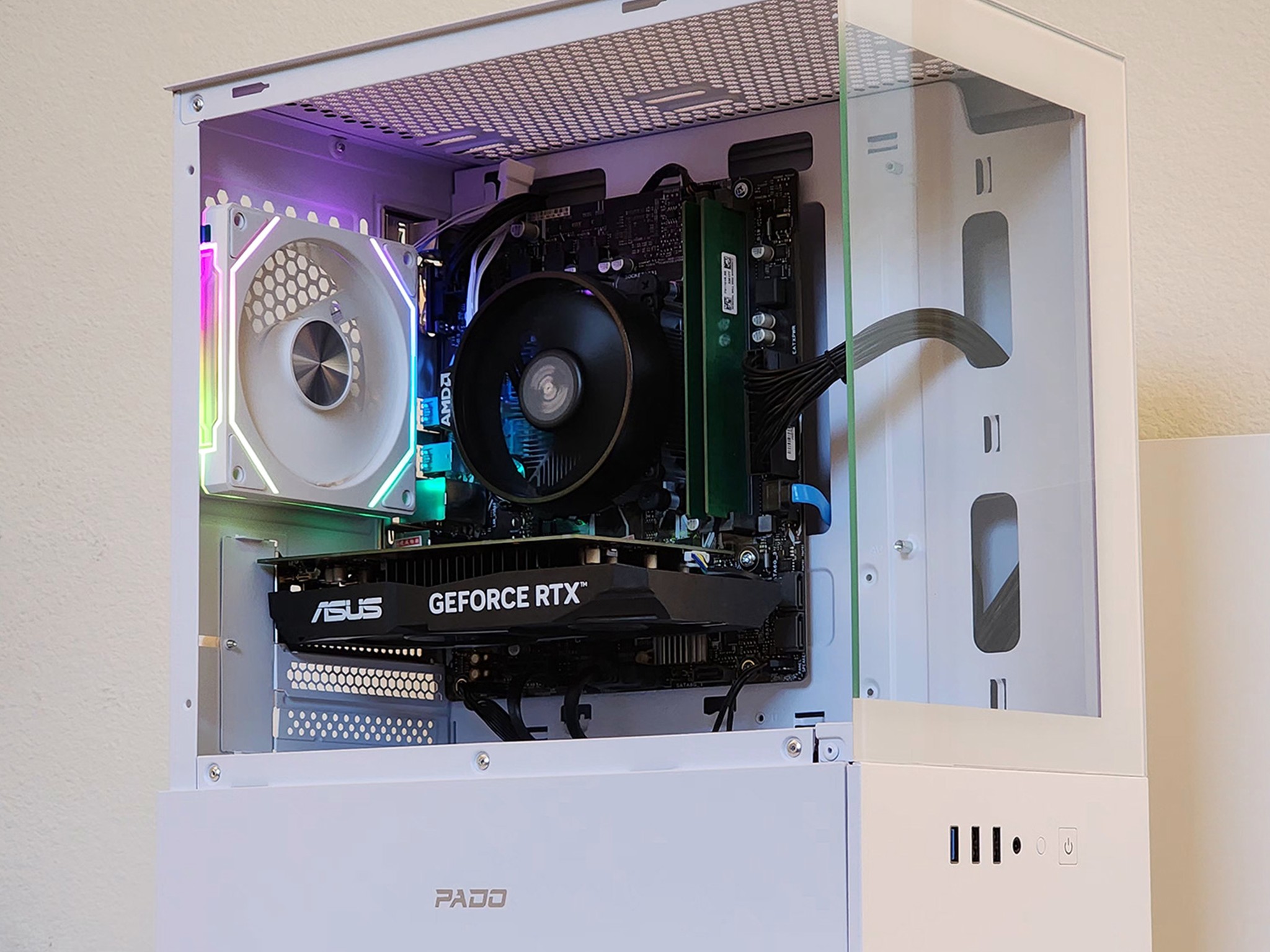 🧊 RTX 3050, Ryzen 3200G, 16GB DDR4, 512GB SSD, WIFI & BT, Starter RTX Gaming PC!