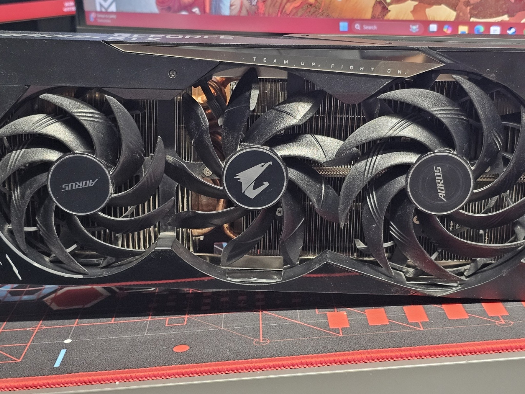 Used Gigabyte RTX3080 Aourus Master OC graphics card