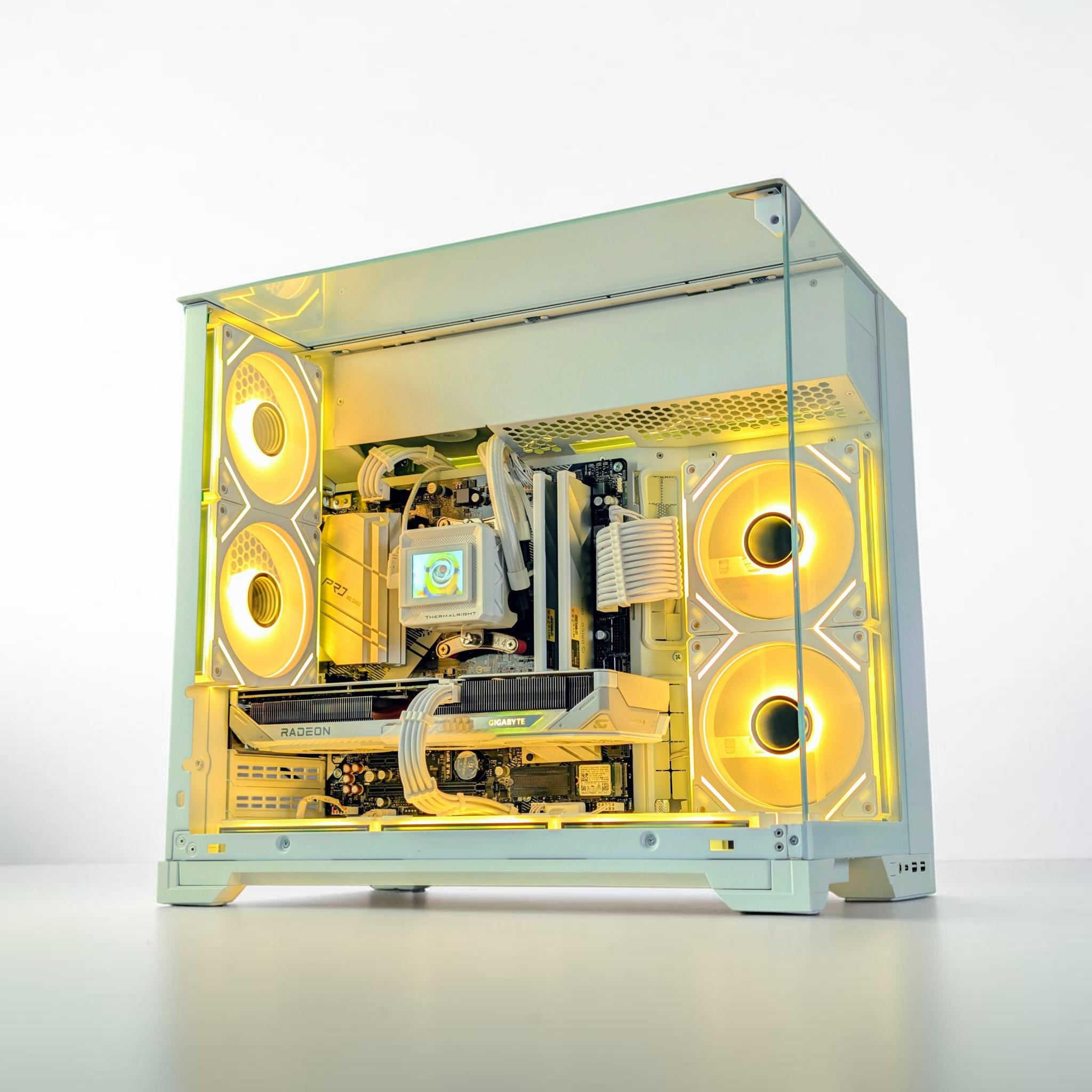 🤍🏔️Alaska🏔️❄️Gaming PC❄️AMD RX 9060 XT 16GB❄️AMD Ryzen 7 5800X 8 core❄️32GB DDR4❄️1TB SSD