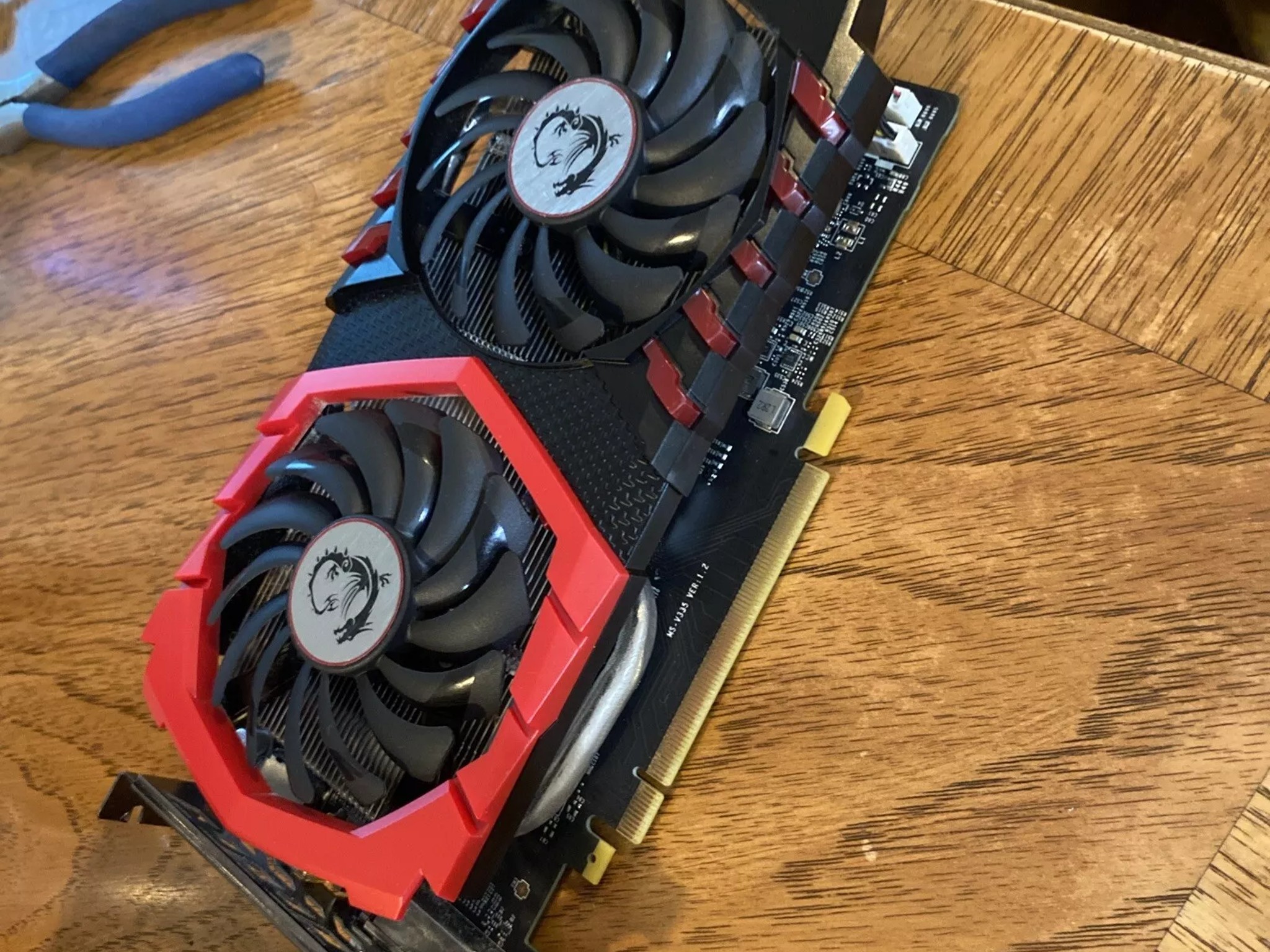MSI NVIDIA GeForce GTX 1050 TI 4GB GDDR5 GPU (USED)