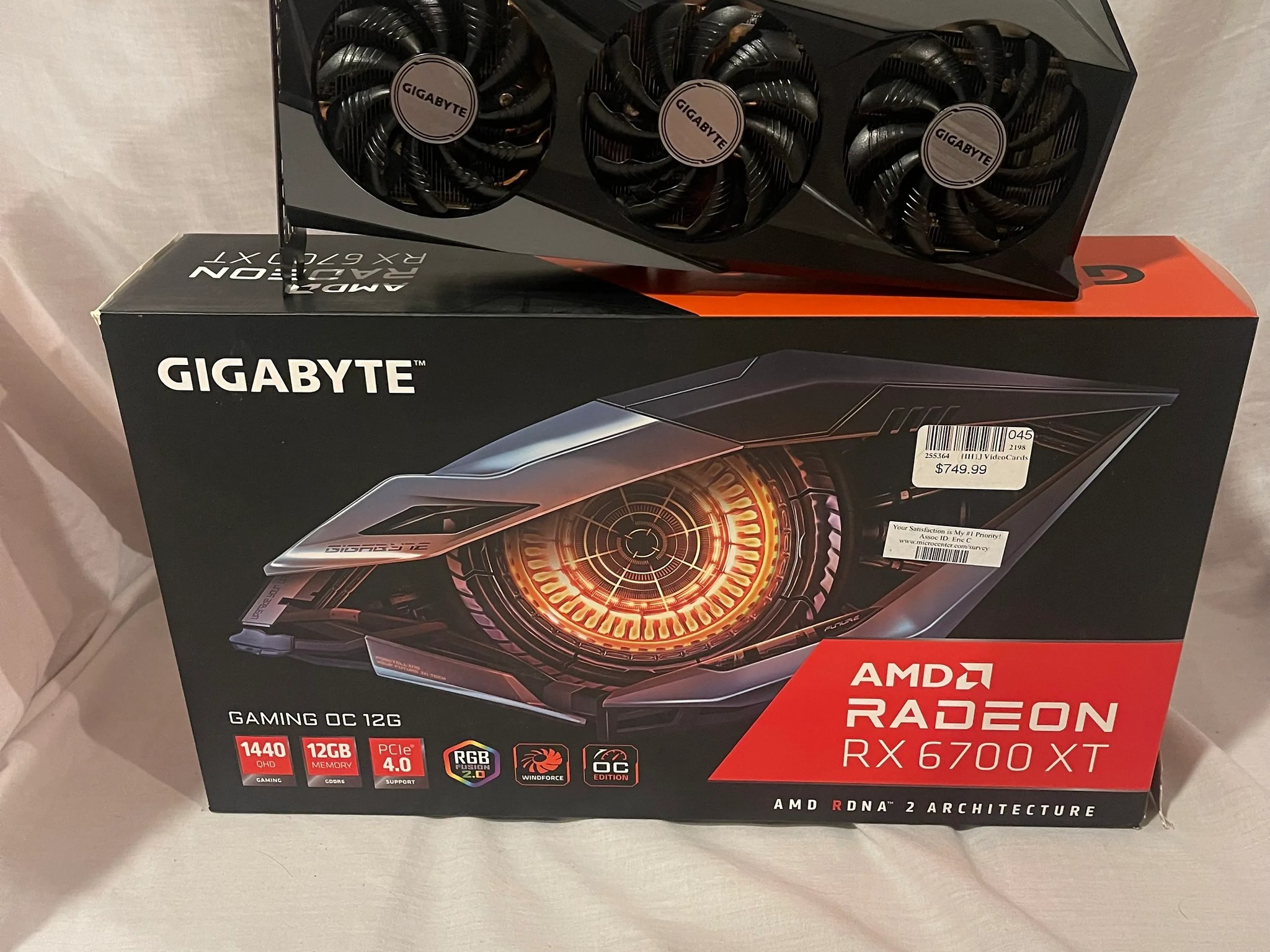 Gigabyte RX 6700 XT 12GB