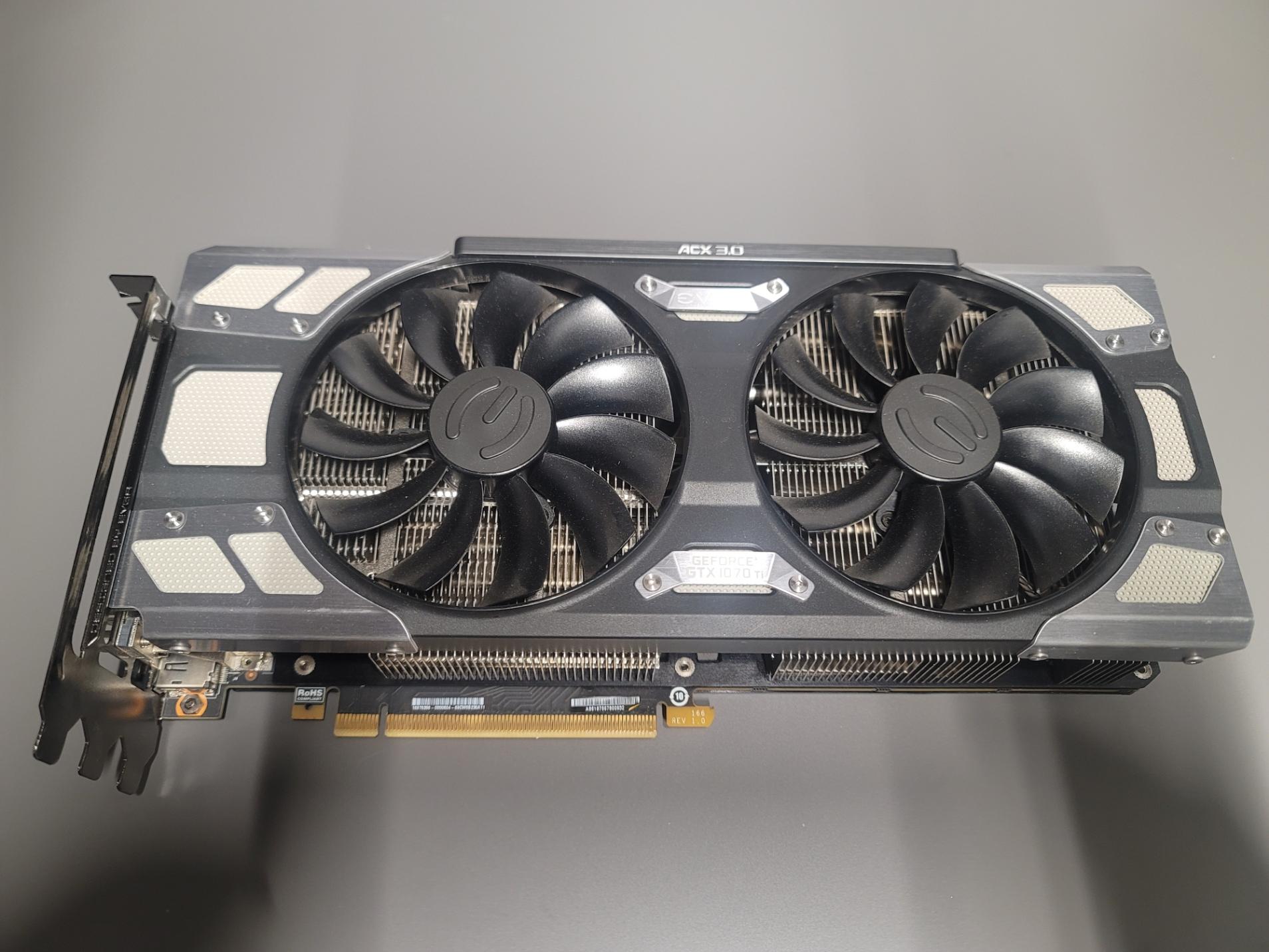 EVGA Geforce GTX 1070 ti FTW Ultra Silent