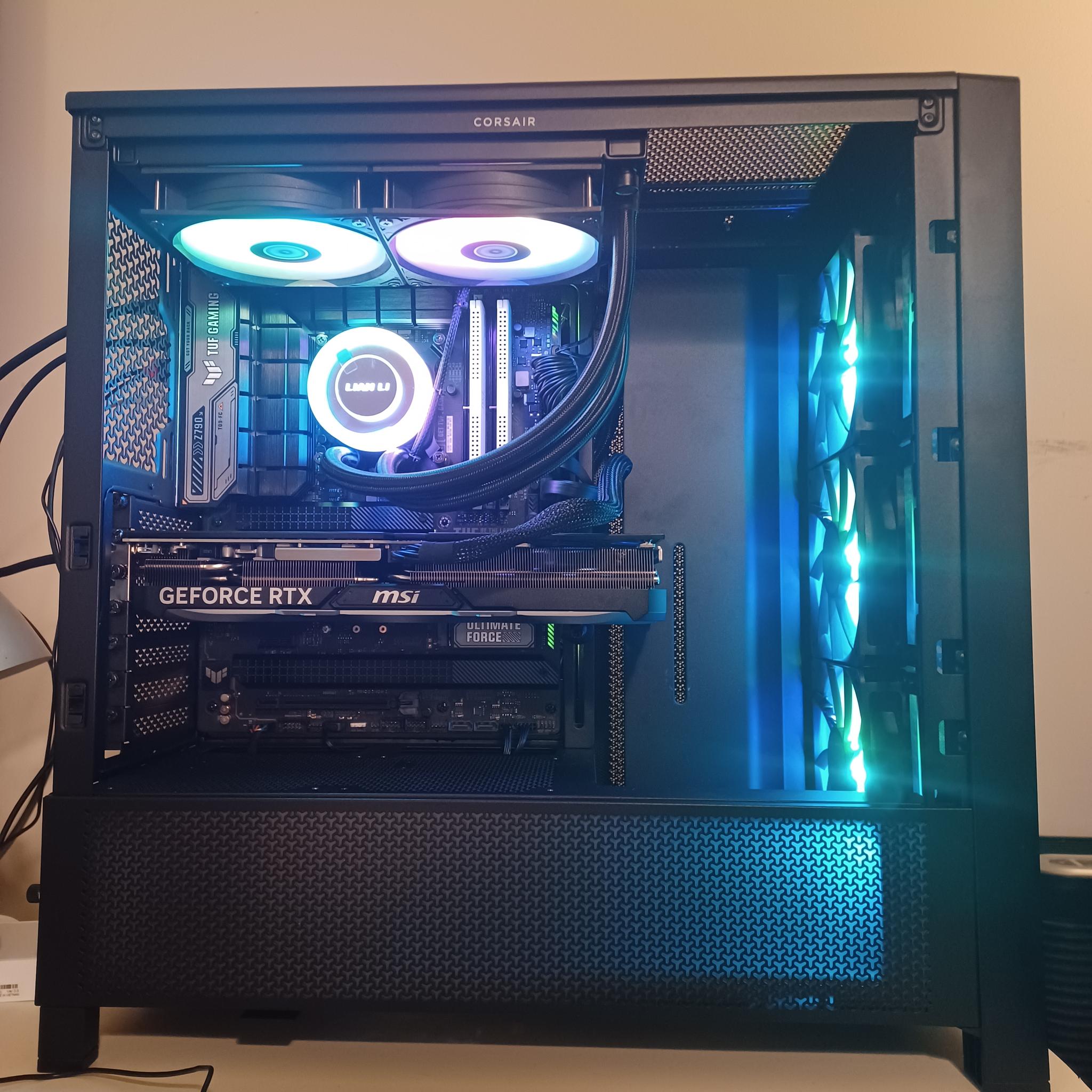 RTX 4070 Ti + Core i7-14700K + 32GB DDR5 | 1440p Gaming Mid-Tower (1 of 2)