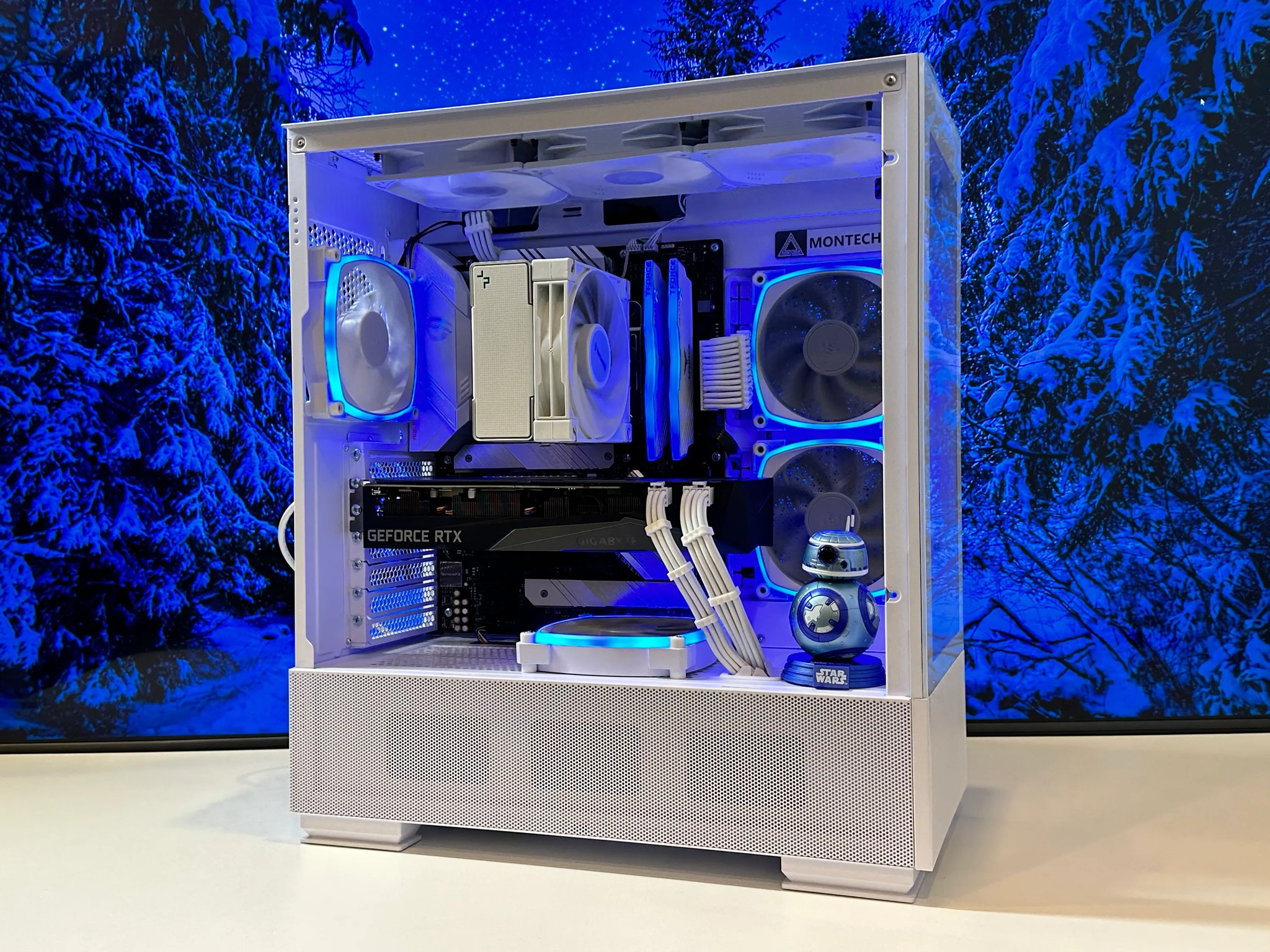 🦾BB-8🦾Nvidia RTX 3070 8GB-AMD Ryzen 7 5700G 8-Core-32GB DDR4-1TB NVME