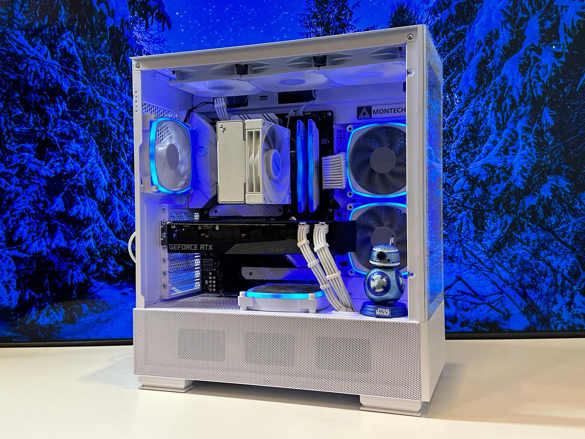 🦾BB-8🦾Nvidia RTX 3070 8GB-AMD Ryzen 7 5700G 8-Core-32GB DDR4-1TB NVME