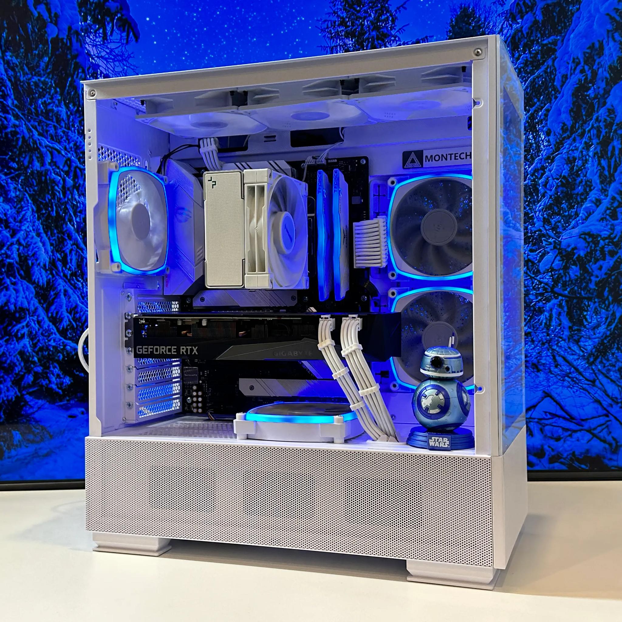 🦾BB-8🦾Nvidia RTX 3070 8GB-AMD Ryzen 7 5700G 8-Core-32GB DDR4-1TB NVME