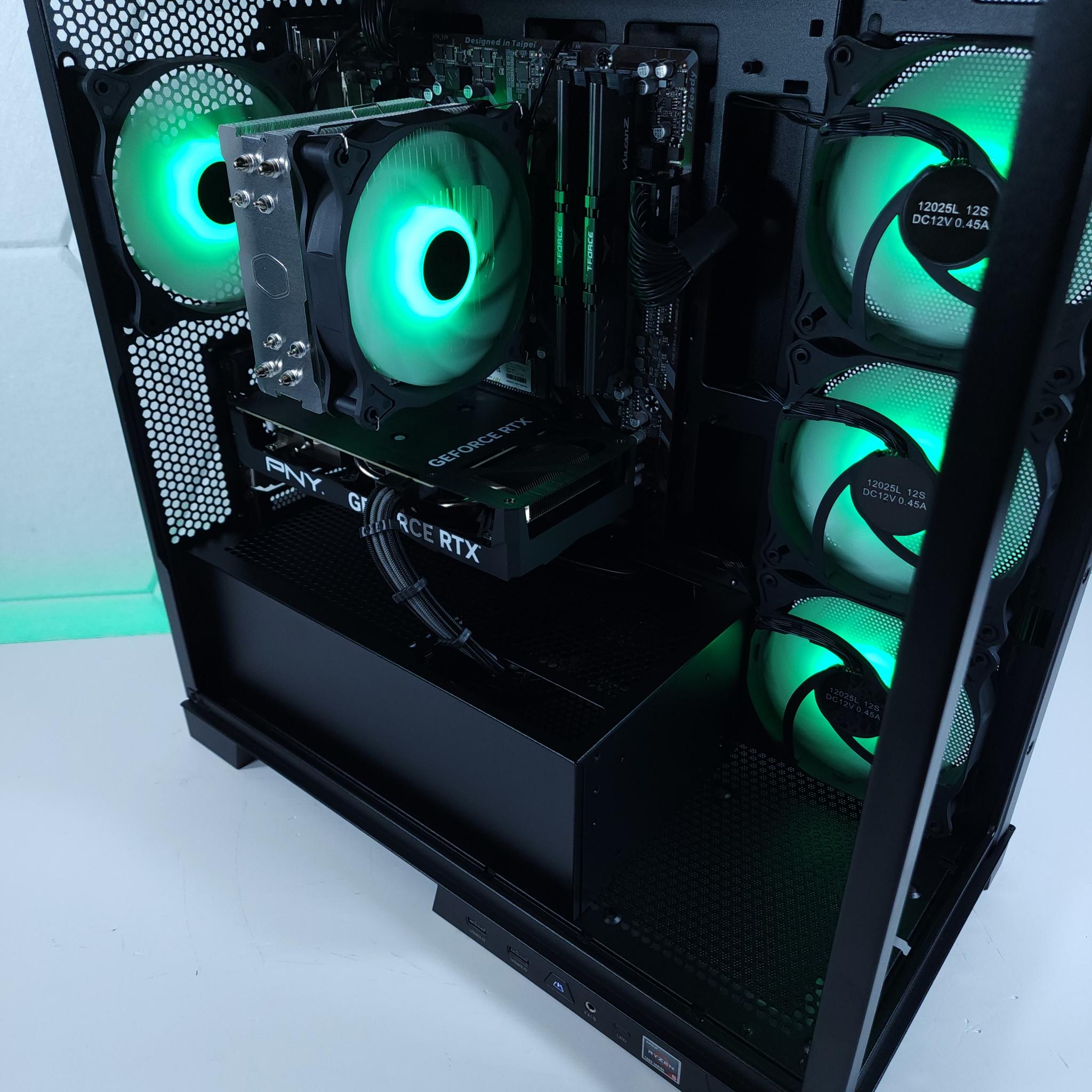 💚RTX 4060●Ryzen 5 5600GT●1TB M.2 SSD●16GB 3200MHz●1080p Gaming Computer