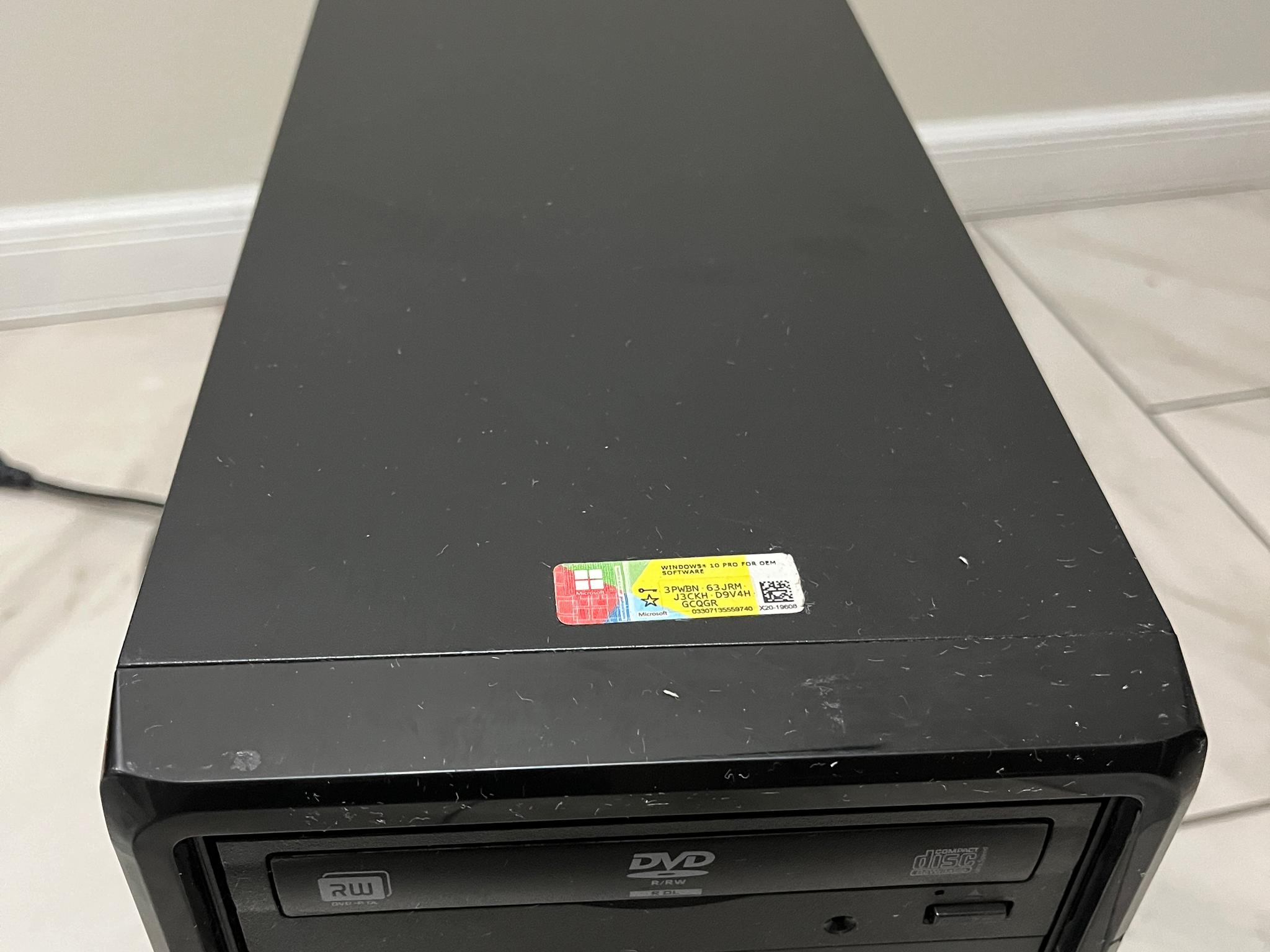 NVIDIA RTX 4060, Intel i7-7700, 16GB RAM, 1.1TB Storage - Gaming PC w/Wi-Fi, BT