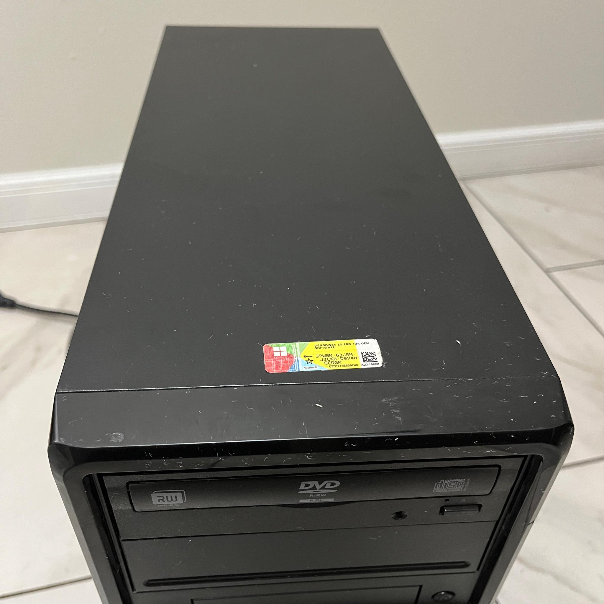 NVIDIA RTX 4060, Intel i7-7700, 16GB RAM, 1.1TB Storage - Gaming PC w/Wi-Fi, BT
