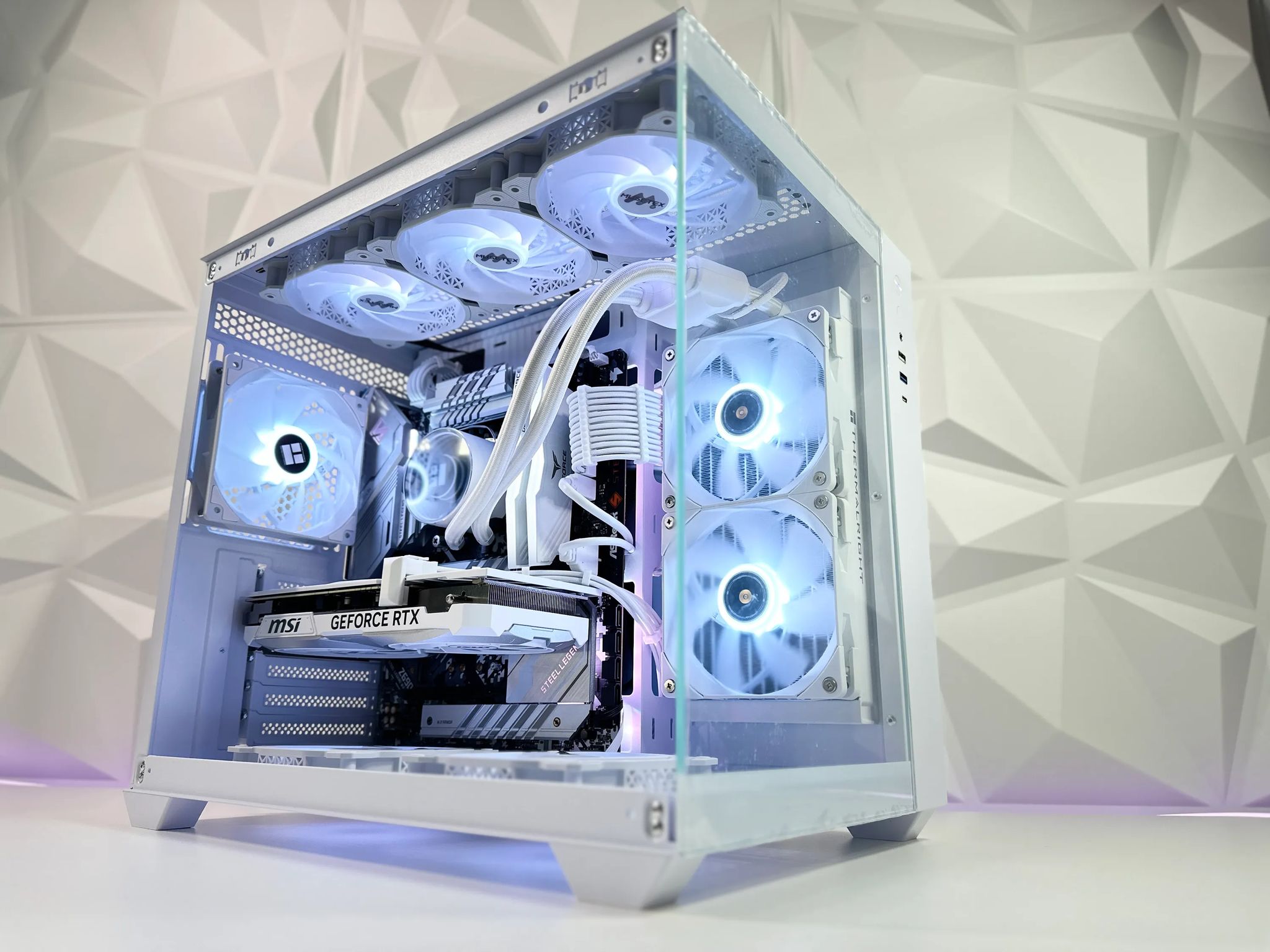 🧊👑 Night King🧟‍♂️🗡️ Gaming PC❄️Nvidia RTX 4070 12GB❄️Intel 13500 14-core❄️32GB DDR4❄️1TB NVME