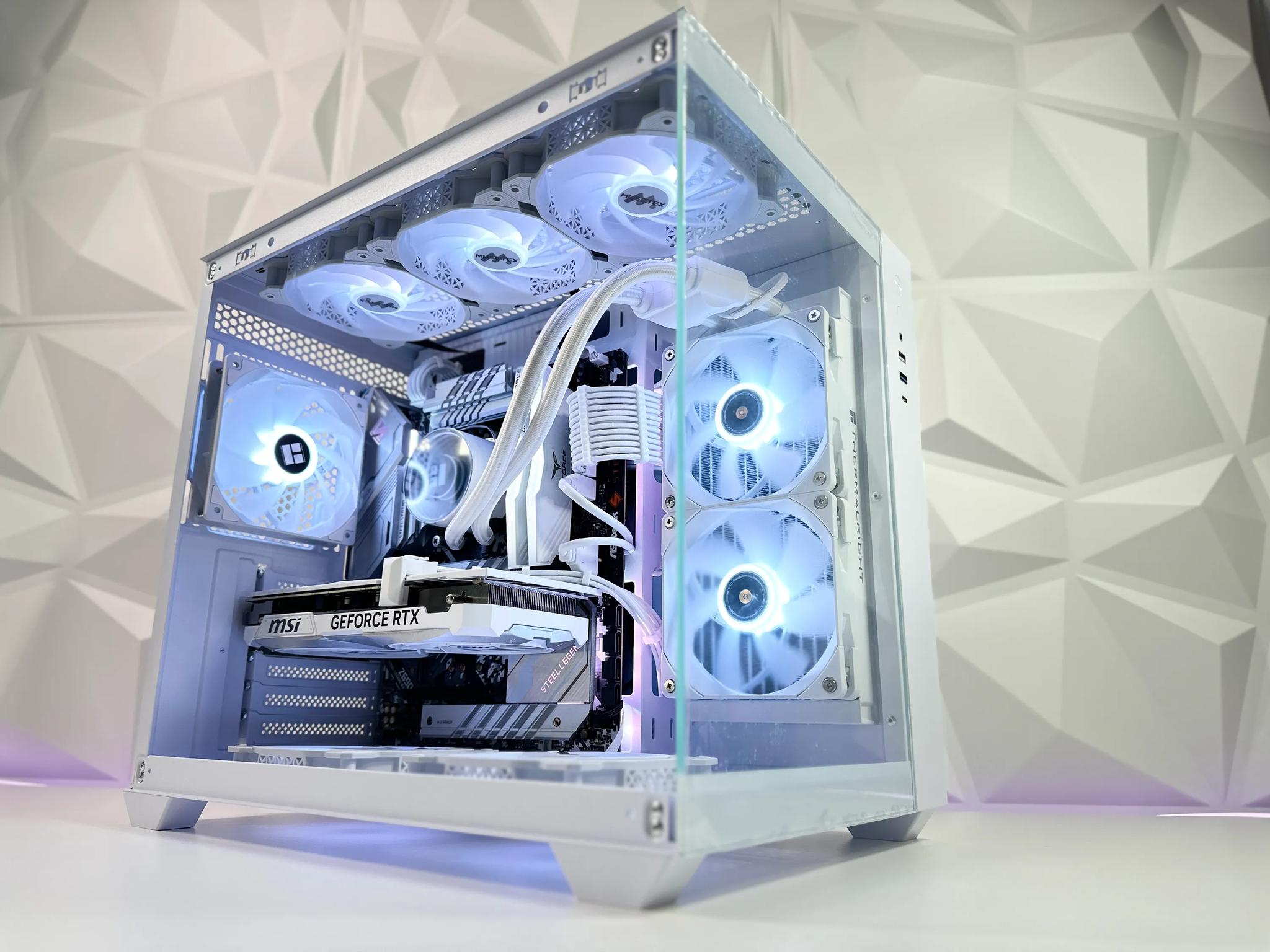 🧊👑 Night King🧟‍♂️🗡️ Gaming PC❄️Nvidia RTX 4070 12GB❄️Intel 13500 14-core❄️32GB DDR4❄️1TB NVME