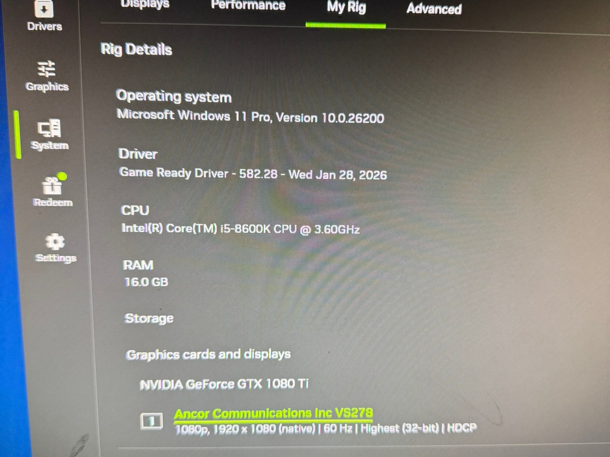 1080p Budget Boss| Nvidia GTX 1080 Ti Founders | Intel i5 8600K | 16GB DDR4 | 512GB M.2 SSD | WIFI