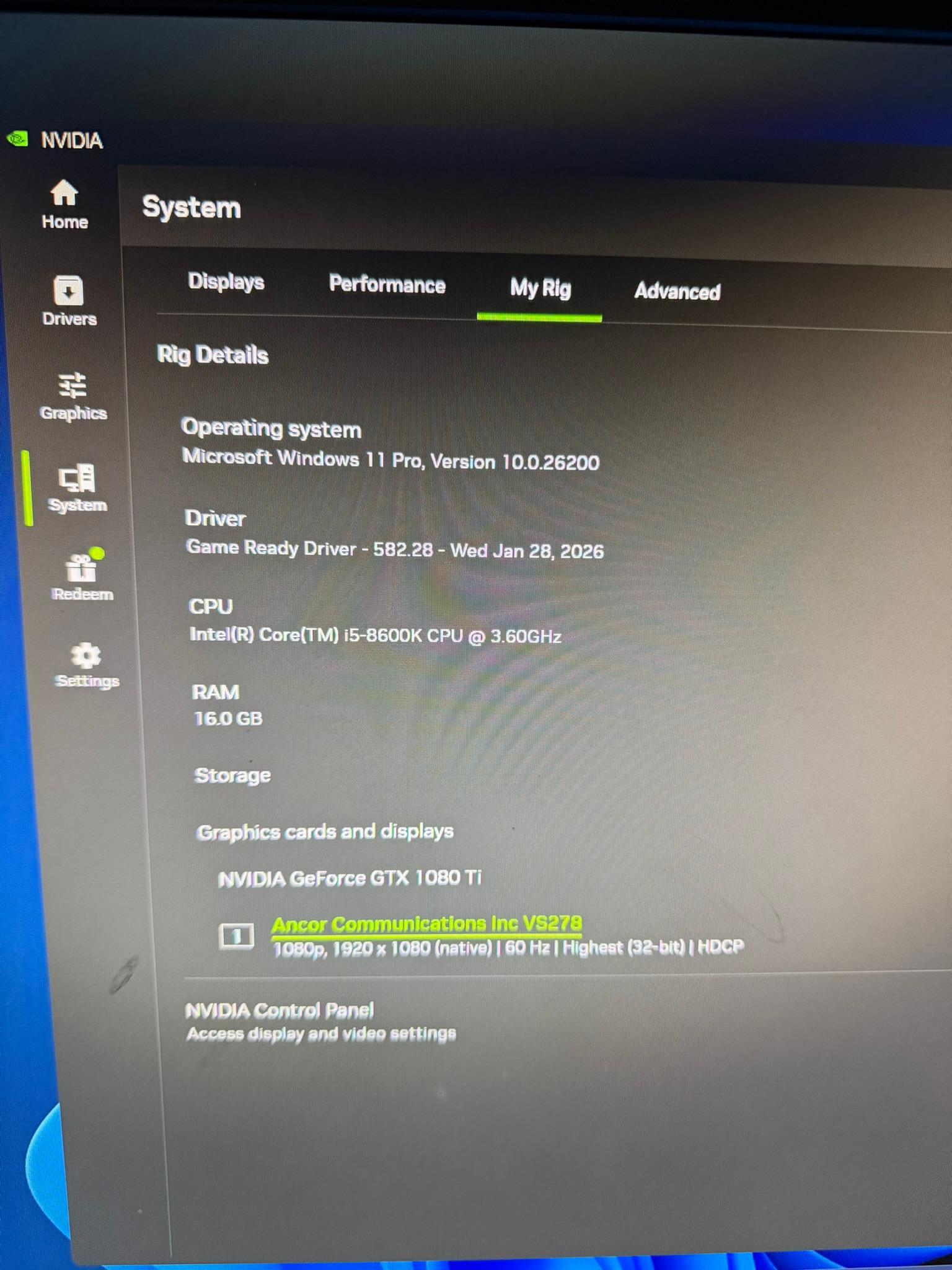 1080p Budget Boss| Nvidia GTX 1080 Ti Founders | Intel i5 8600K | 16GB DDR4 | 512GB M.2 SSD | WIFI