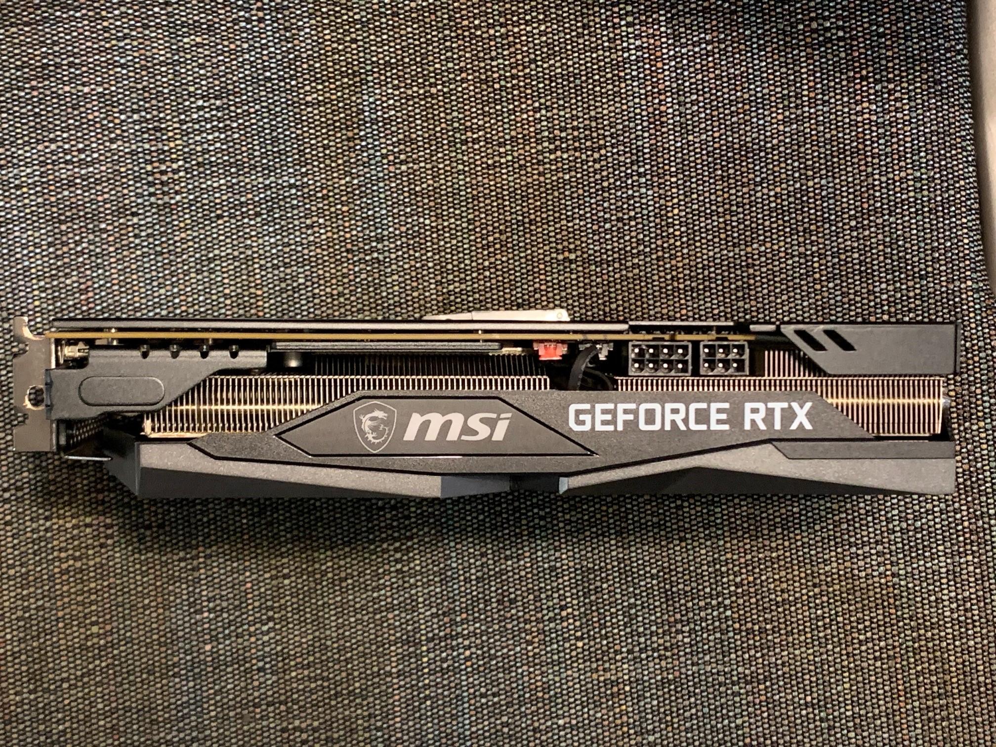 MSI ‎GeForce RTX 3060 Ti GAMING X 8G LHR GDRR6 Graphics Card, Used.