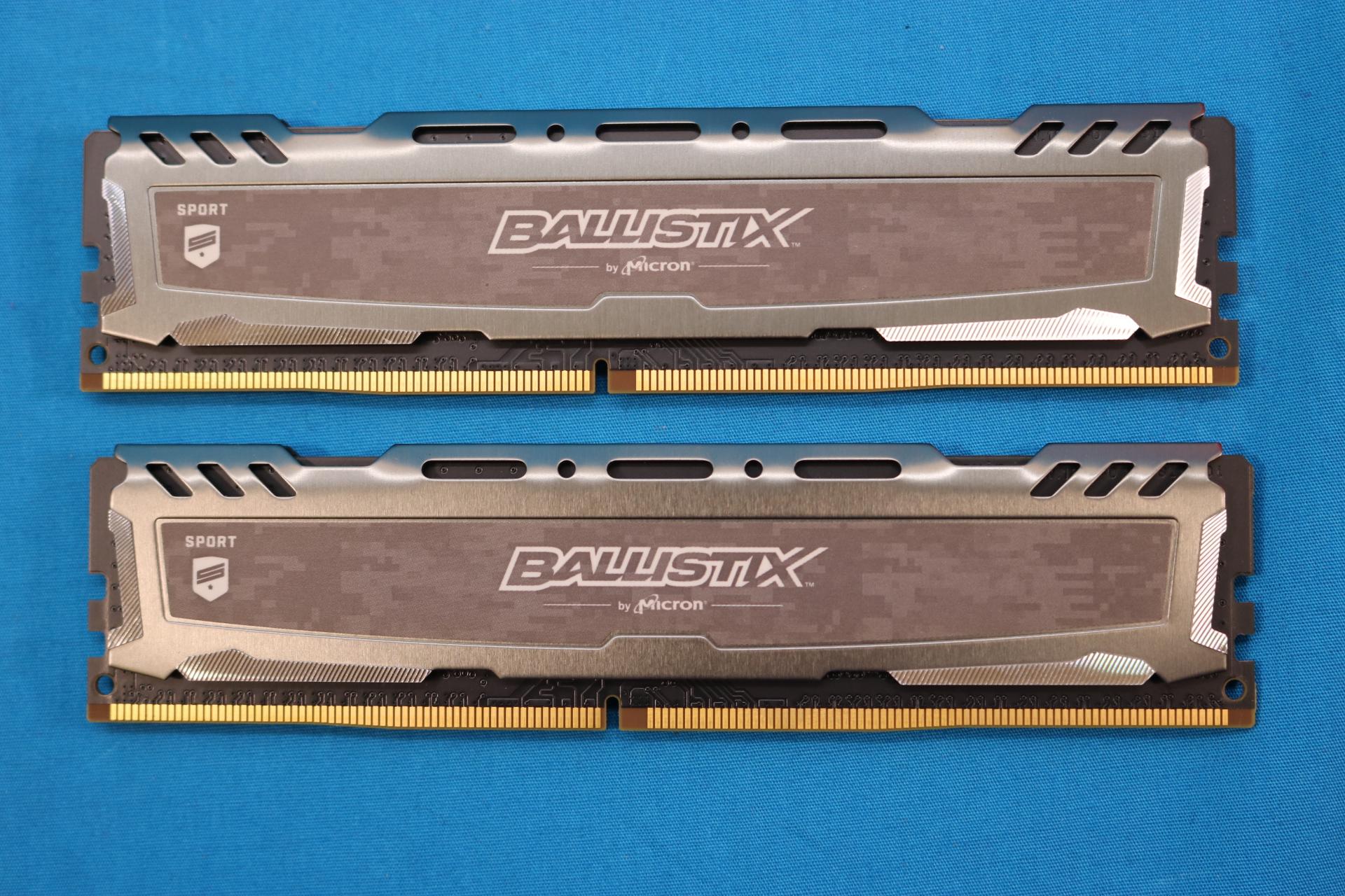 Crucial Ballistix Sport 16GB (2x8GB) DDR4 2666MHz CL16 1.2V Desktop RAM - 4136166119