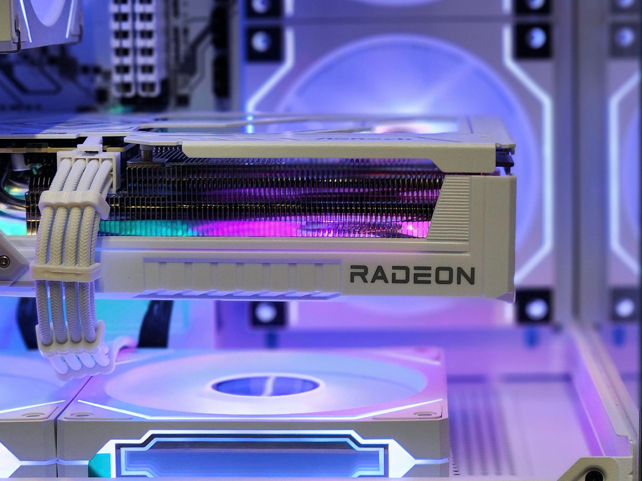 RX 9060 XT 8GB | ALL WHITE Custom Gaming PC | Ryzen 5 5500 |  16GB DDR4 | 1TB SSD | Win 11 Pro