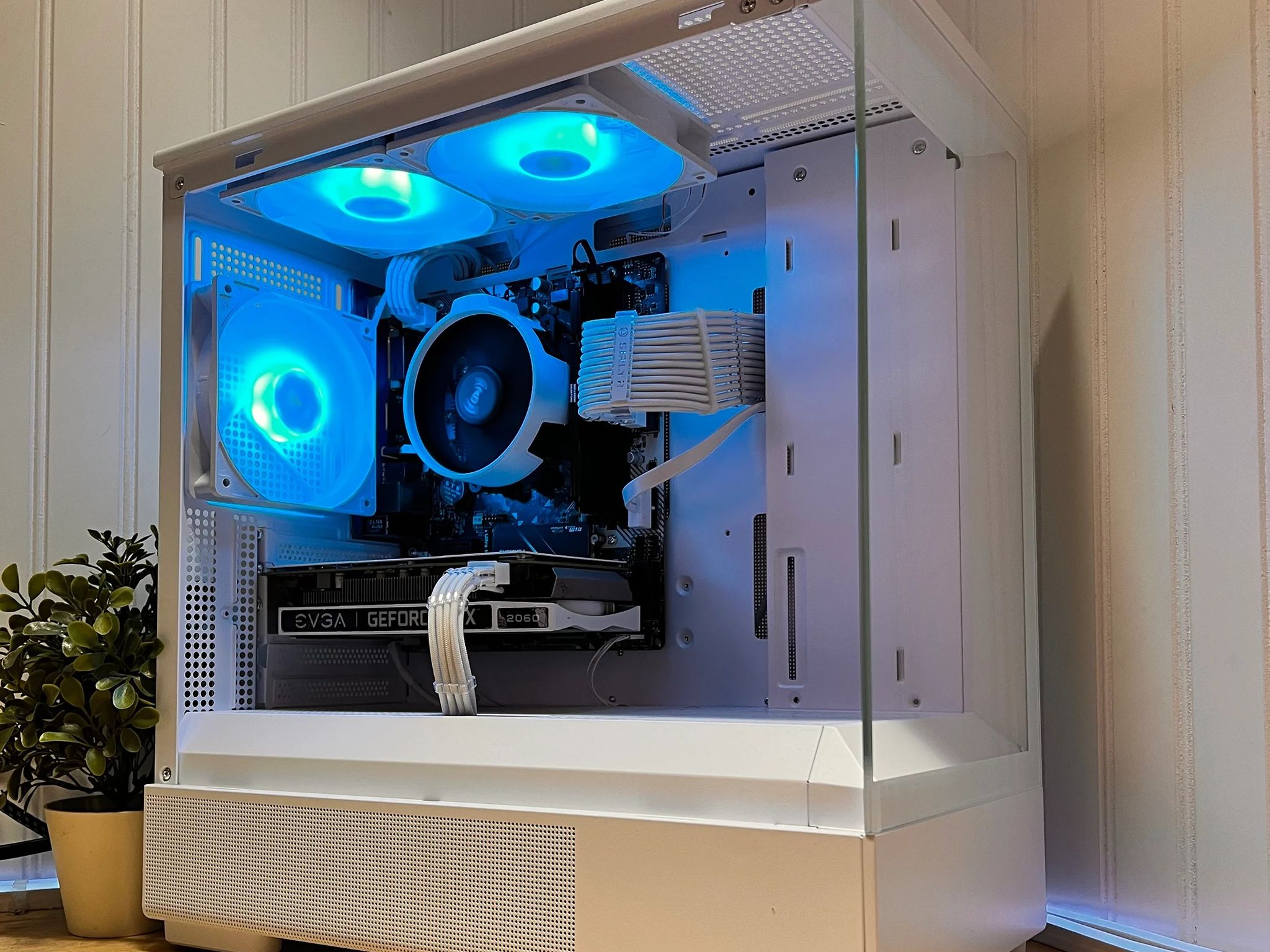 ❄️ICE❄️ RYZEN3/2300x/A320m asrock/16g DDR4/650 watt PSU/EVGA RTX 2060 custom card