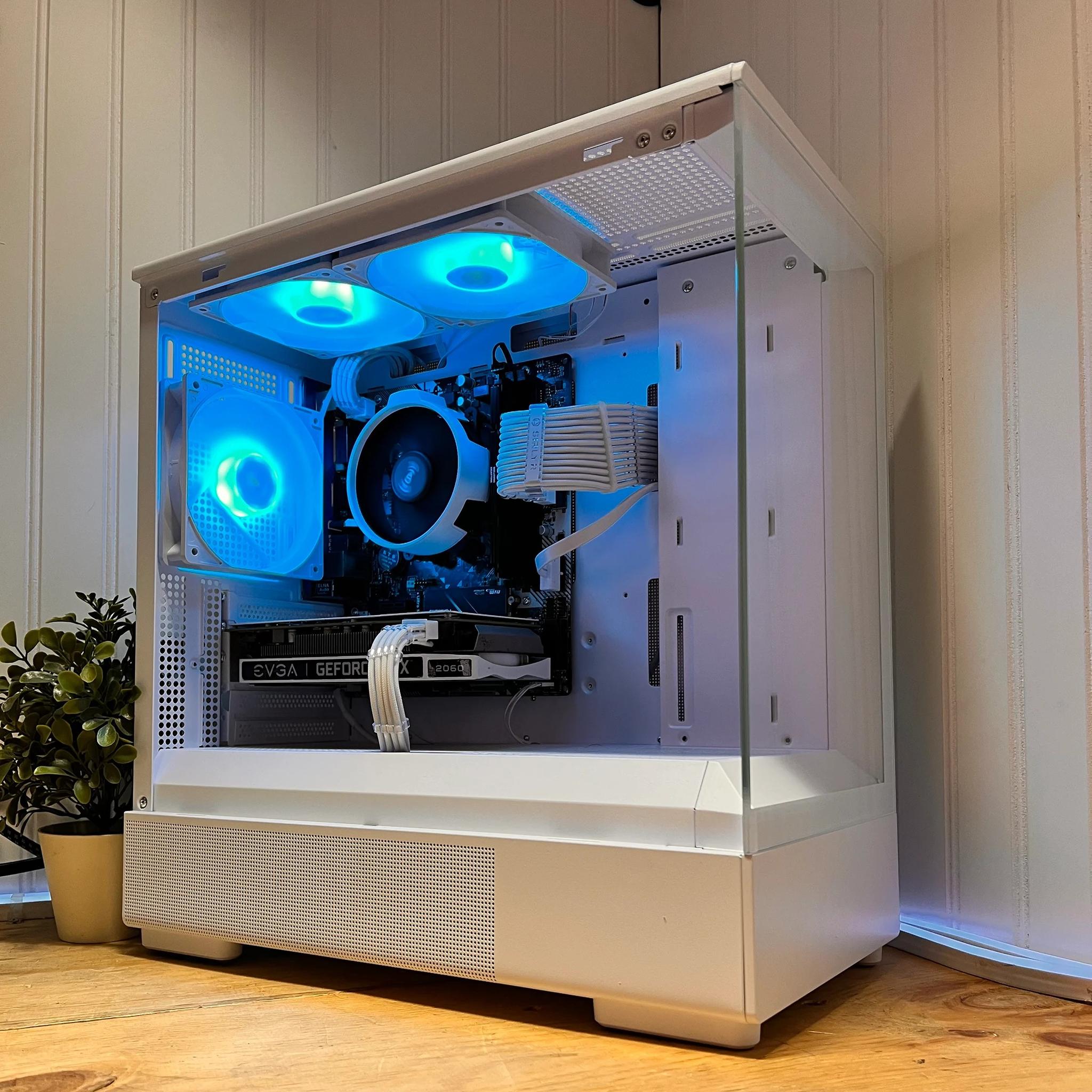❄️ICE❄️ RYZEN3/2300x/A320m asrock/16g DDR4/650 watt PSU/EVGA RTX 2060 custom card