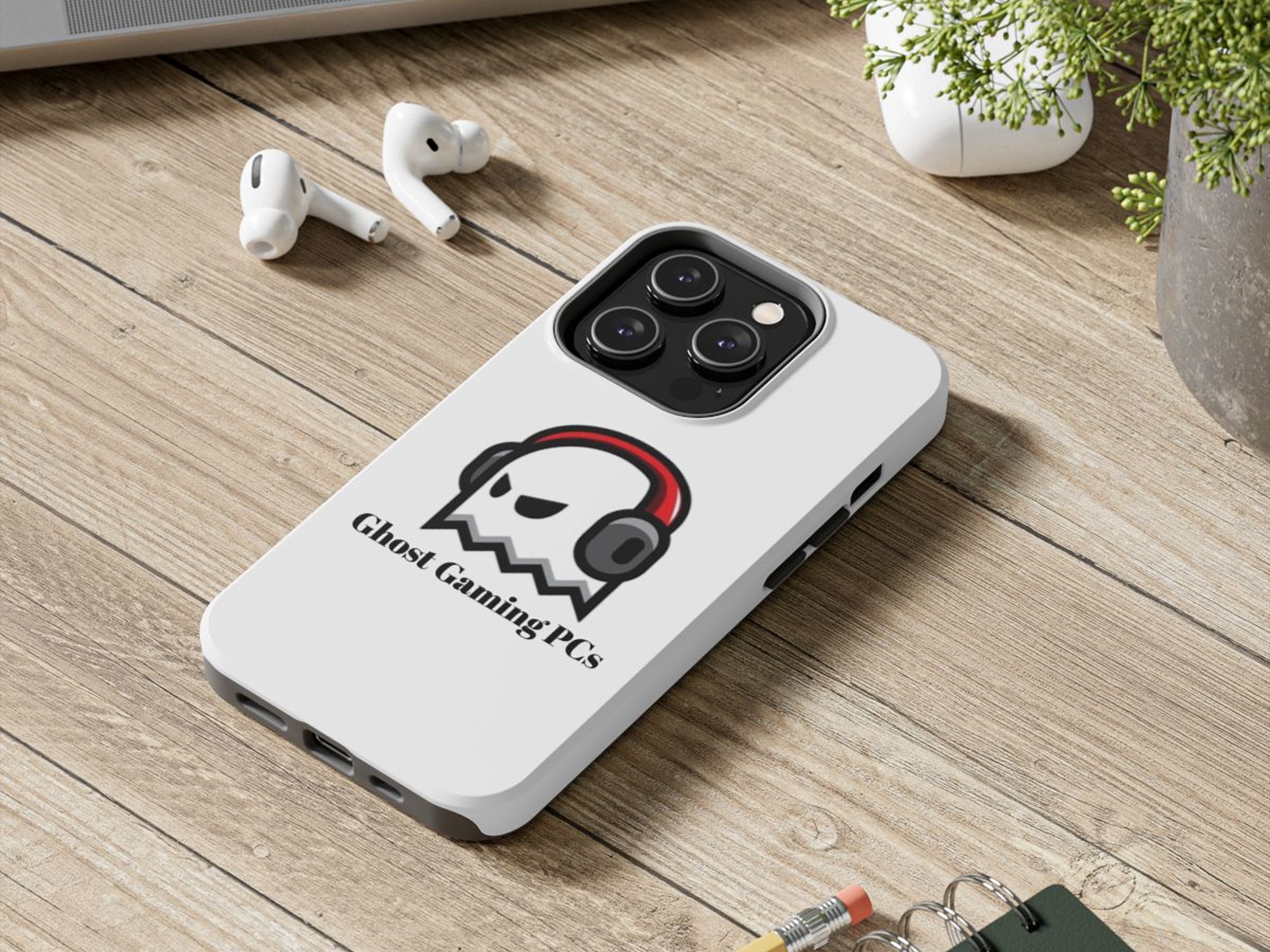 Custom Ghost Gaming PC Phone Case