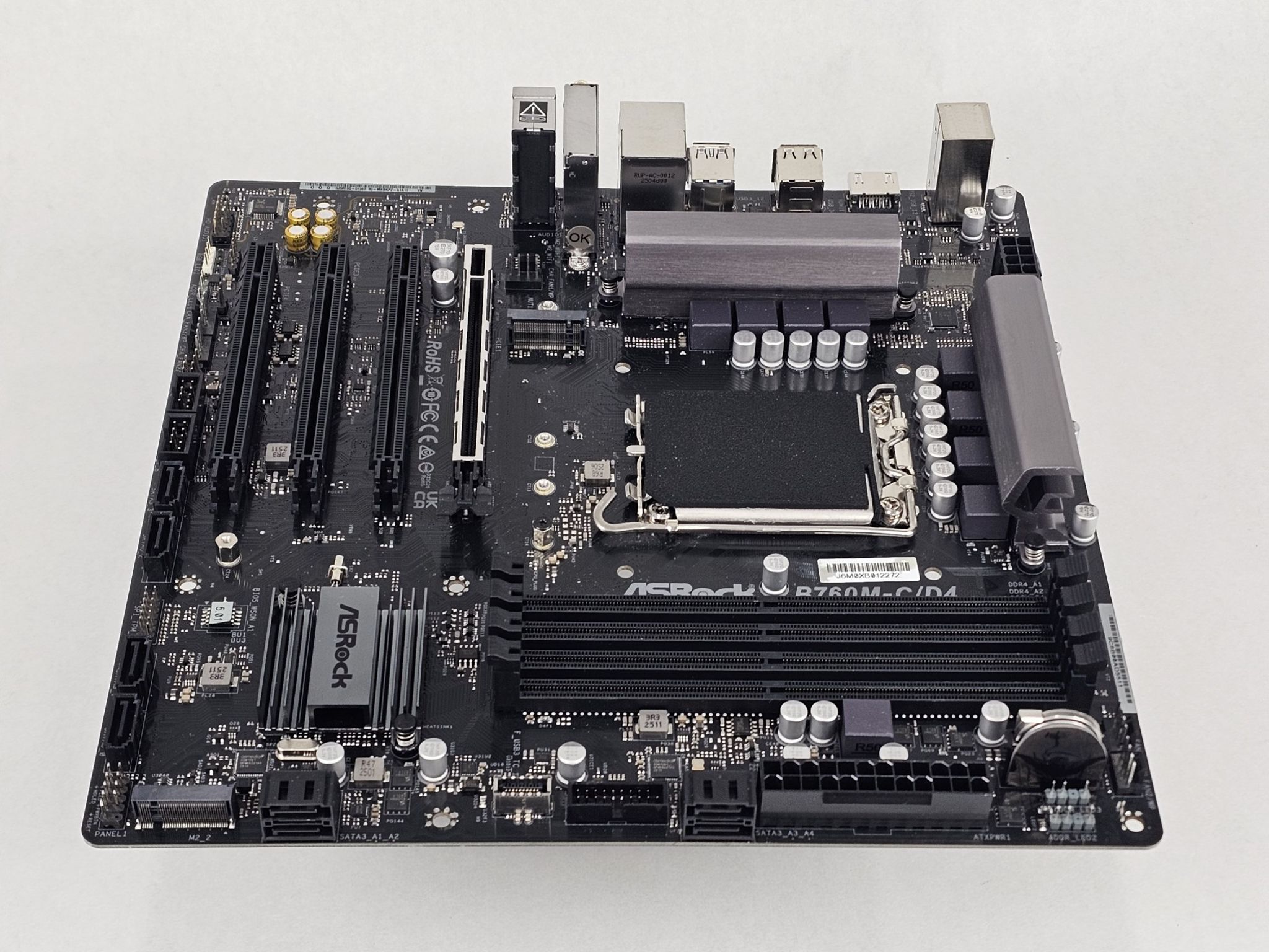 ASRock B760M-C/D4 LGA1700 DDR4 mATX Motherboard