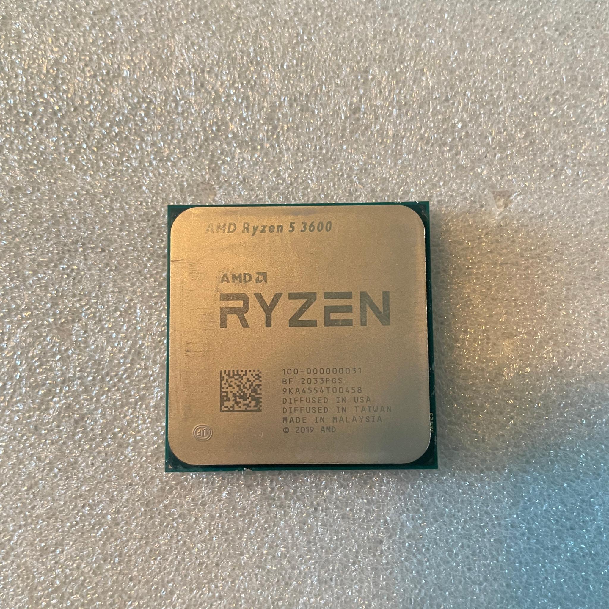 Ryzen 5 3600 FOR PARTS / AS IS
