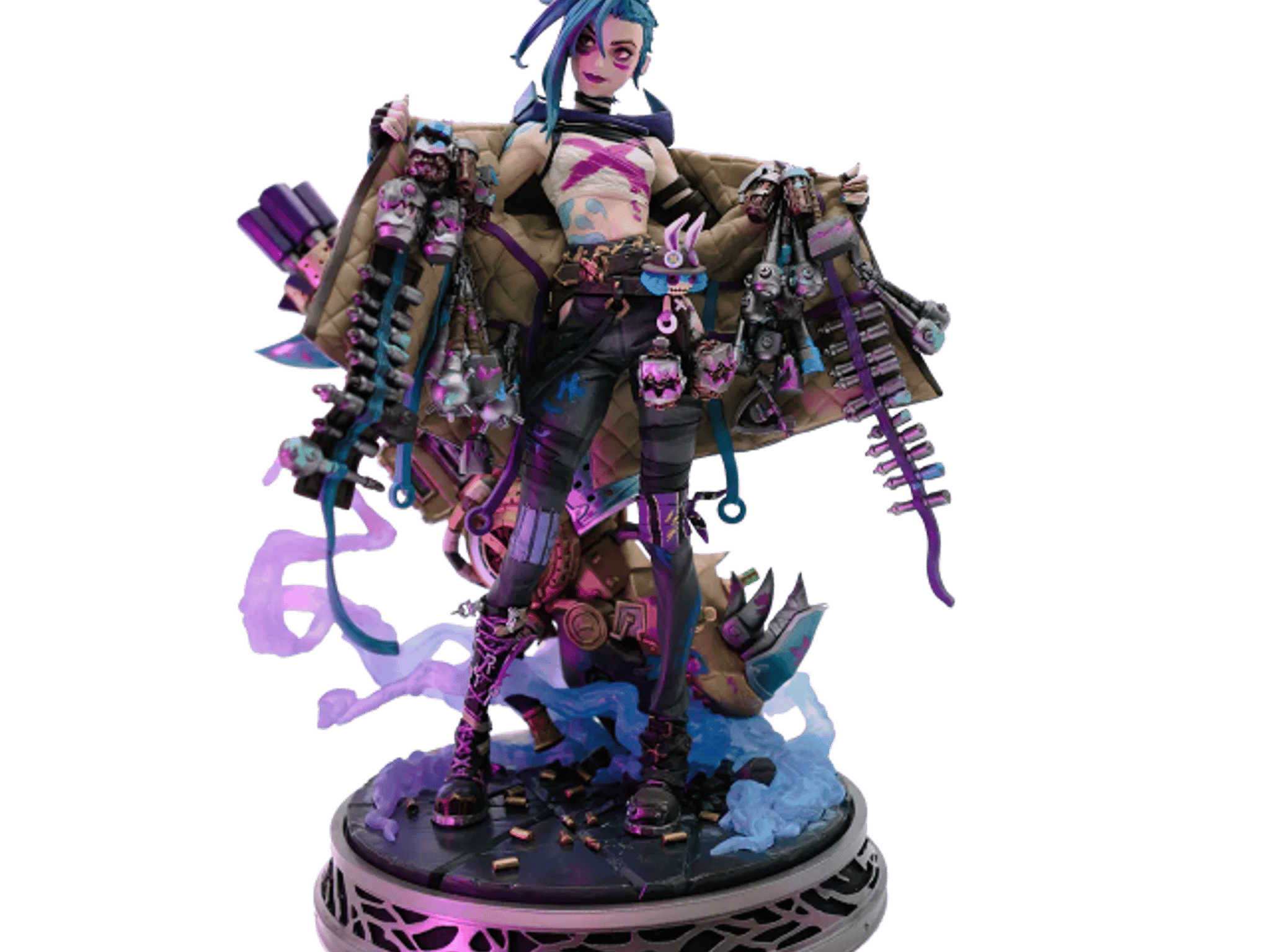RIOT GAMES Arcane League of Legends Champion Jinx 1/7 Scale Statue Unopened NEW