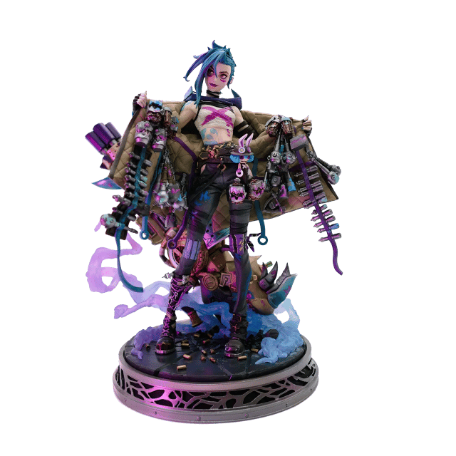 RIOT GAMES Arcane League of Legends Champion Jinx 1/7 Scale Statue Unopened NEW