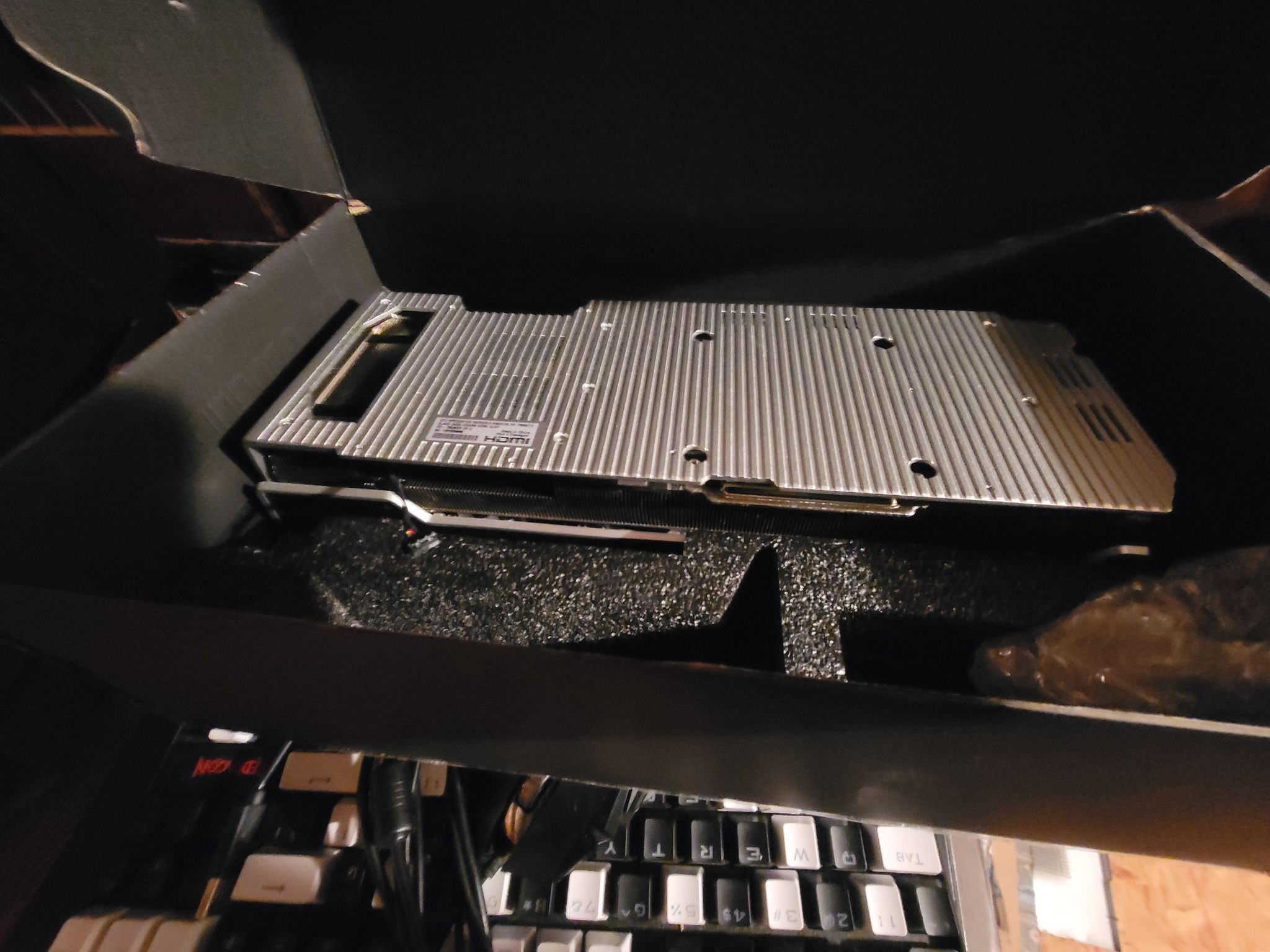 Watercooled Xfx 7900xtx with air cooler