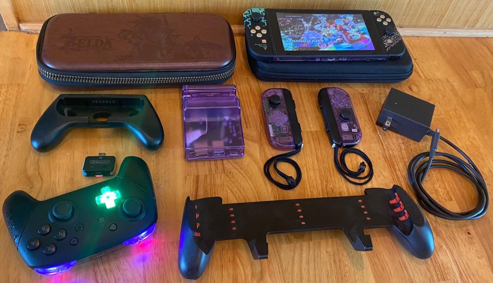 Custom Unpatched Nintendo Switch 1 bundle
