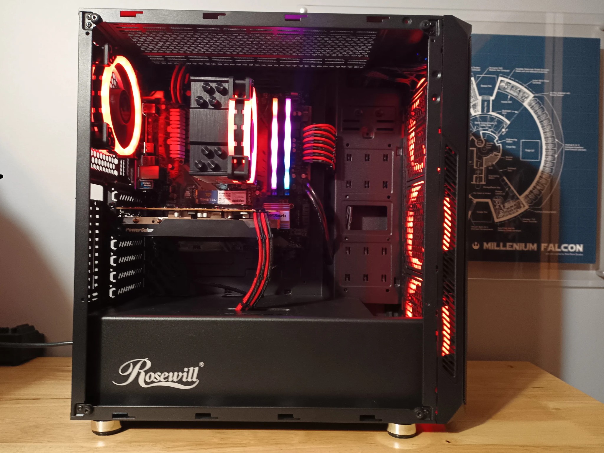 Gaming PC - Ryzen 5 5500, RX 6600XT, 32GB RAM / 1tb NVME SSD