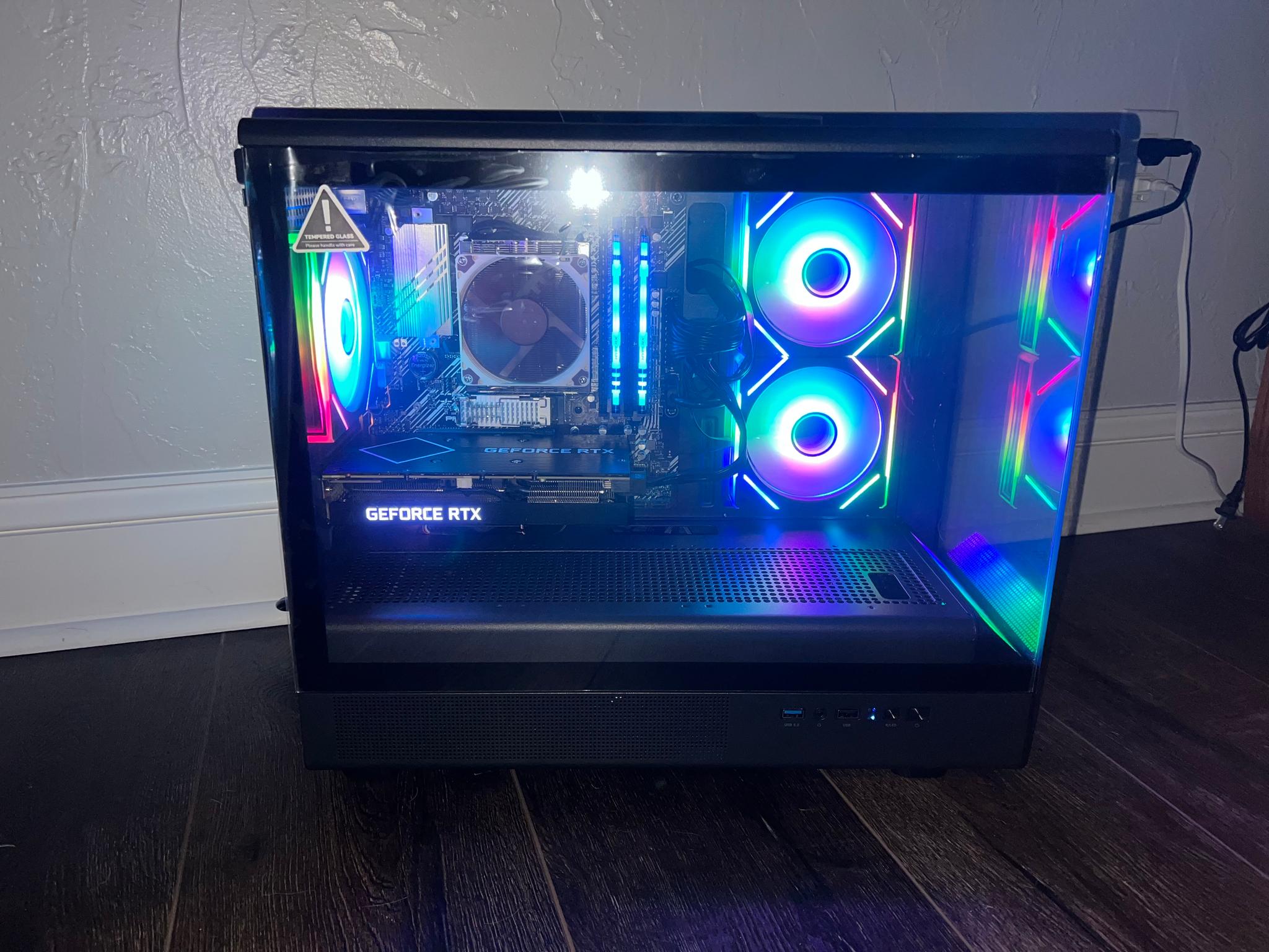 High Performance Starter Gaming PC / Ryzen 7 5700G - RTX 3060 Ti 8GB