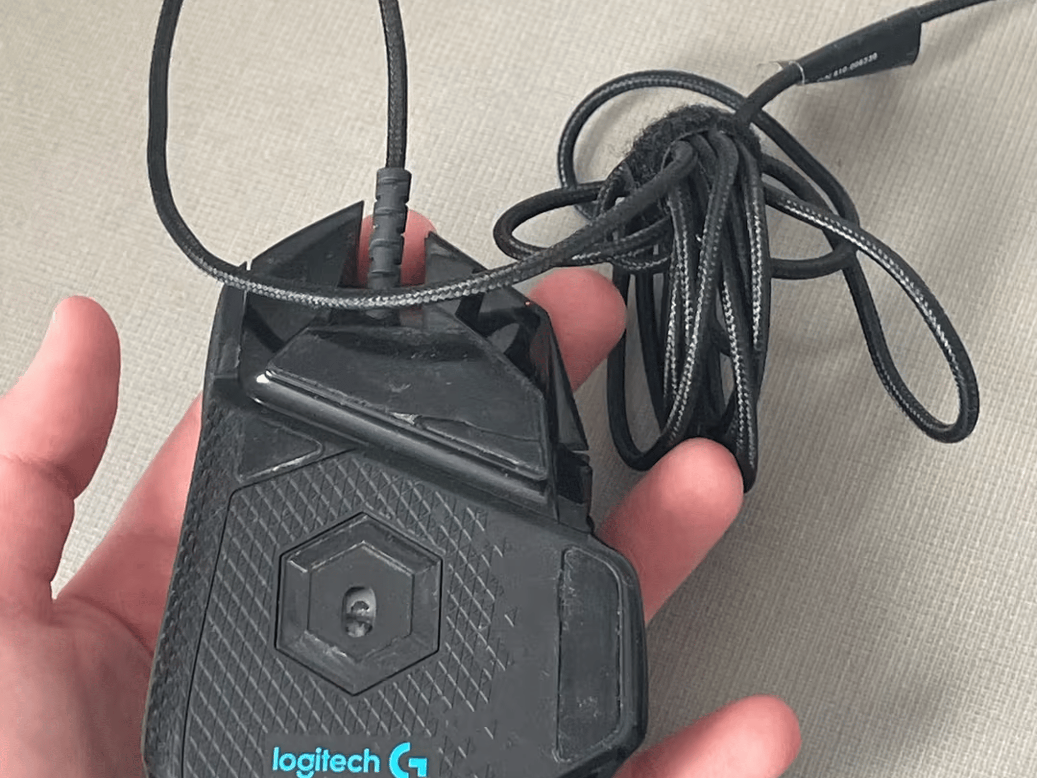 Logitech G502 HERO Wired Optical Mouse-Used