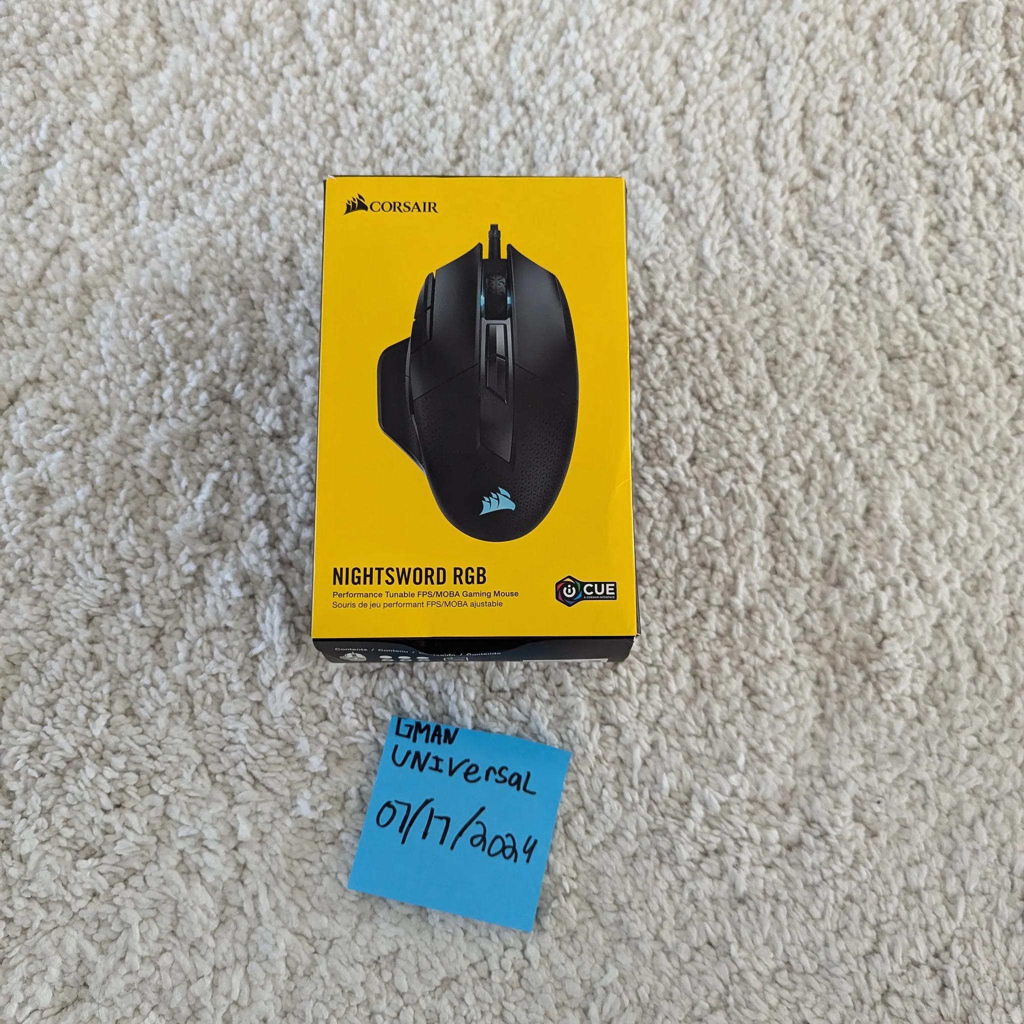 CORSAIR NIGHTSWORD RGB Gaming Mouse