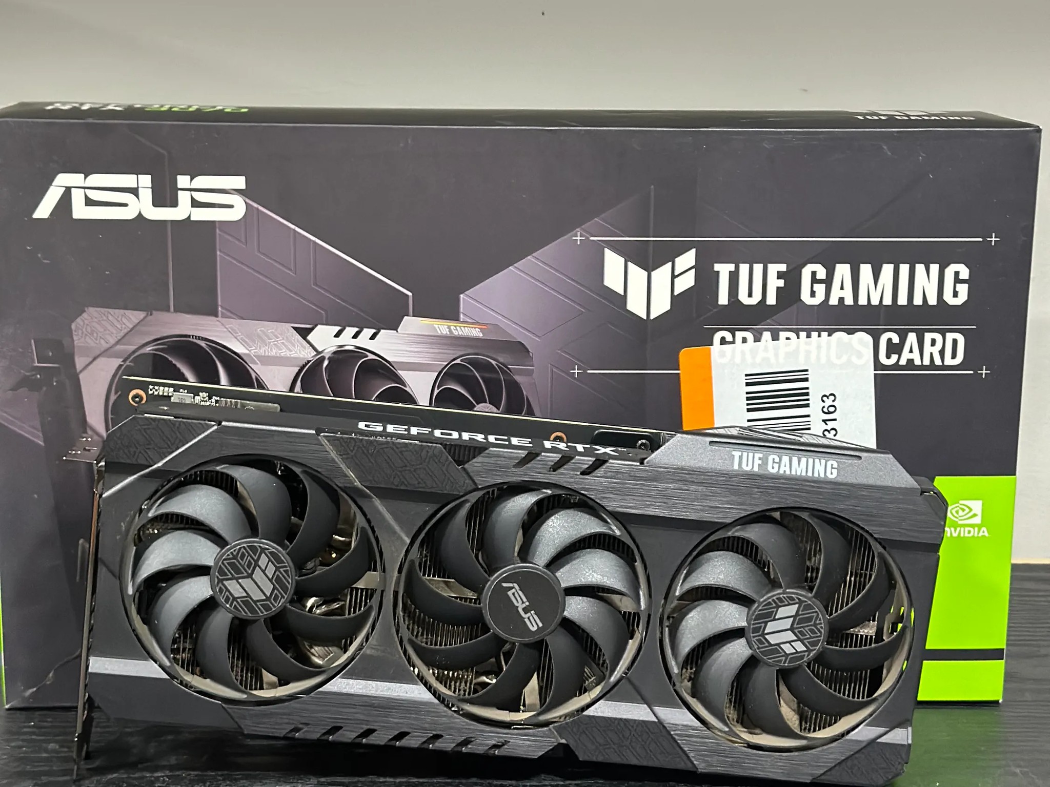 ASUS TUF Gaming GeForce RTX 3070 V2 OC Edition 8GB GDDR6 PCI Express 4.0 Video Card