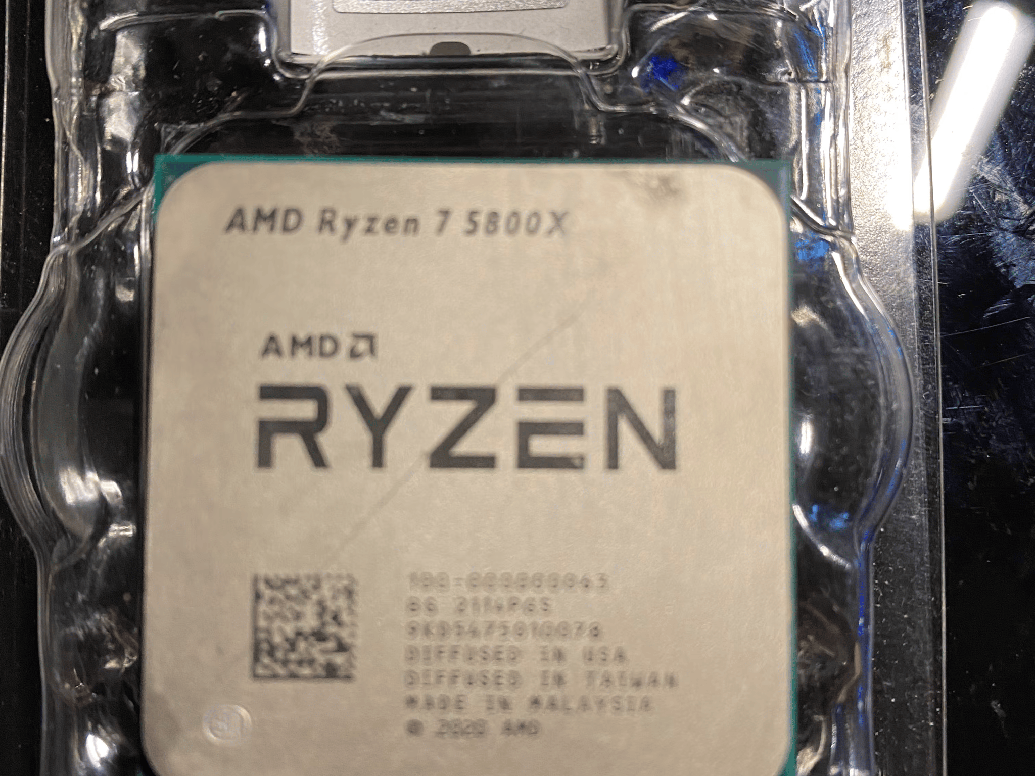 Ryzen 7 5800x 3.8GHz 8-Core 16-Thread Processor
