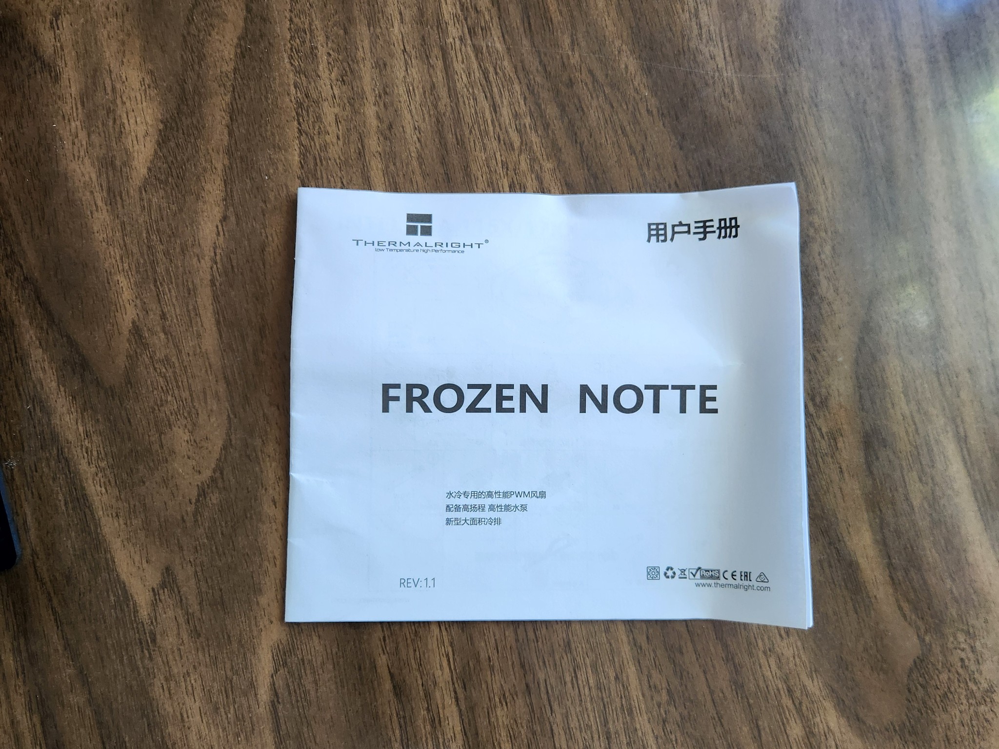 Thermalright Frozen Notte 360 Black ARGB V2 Liquid Cooler | Missing Accessories