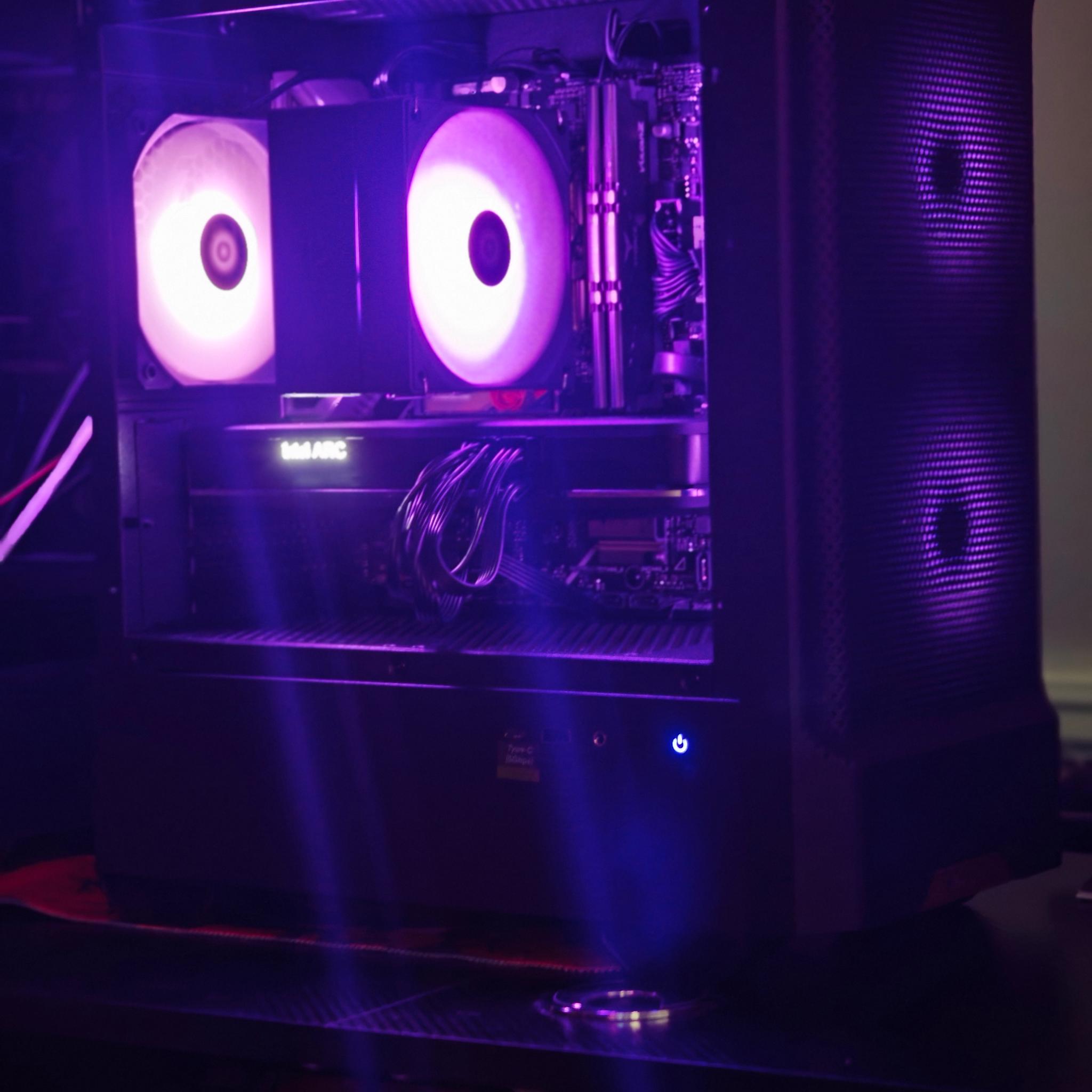 GAMING PC|INTEL I3 14100F 12MB LGA1700|INTEL ARC A750 8GB|16GB DDR4 3200|1TB SSD|WINDOWS 11 HOME