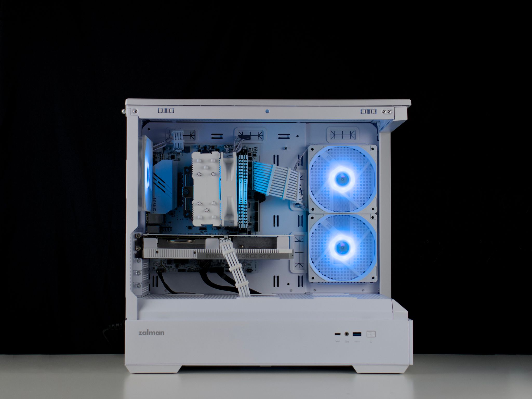🧊❄️🧊 Whiteout Gaming PC – RTX 4060 , Ryzen 5 5500, 16GB RAM, 1TB SSD - WiFi, BlueTooth 🧊❄️🧊