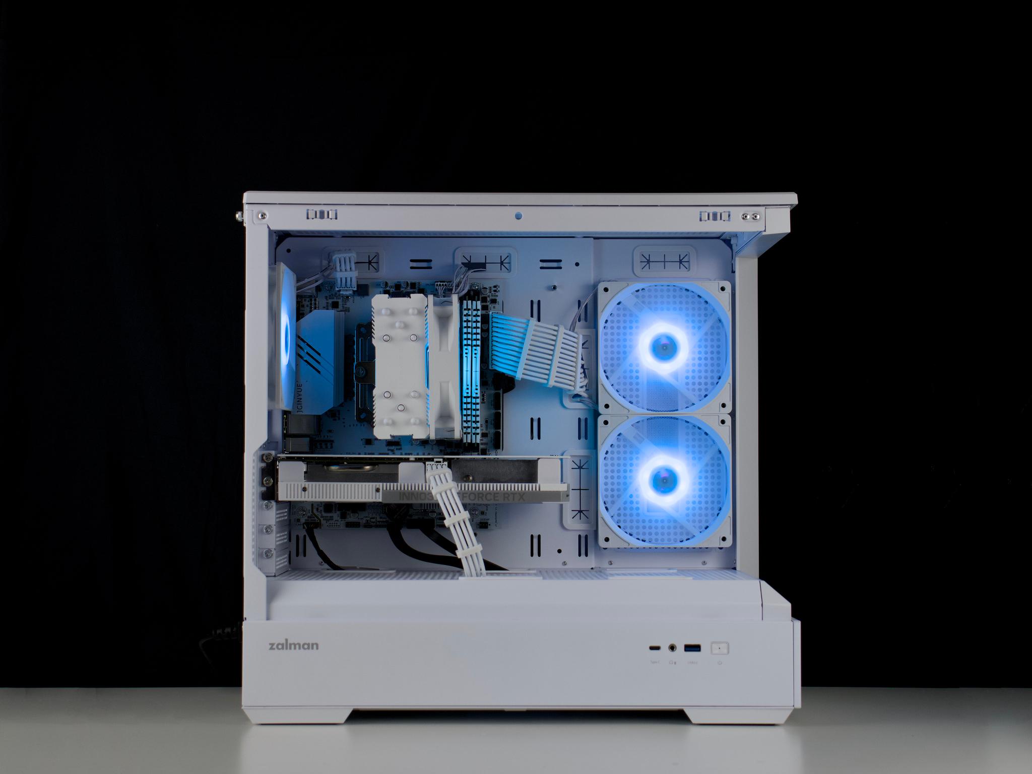 🧊❄️🧊 Whiteout Gaming PC – RTX 4060 , Ryzen 5 5500, 16GB RAM, 1TB SSD - WiFi, BlueTooth 🧊❄️🧊