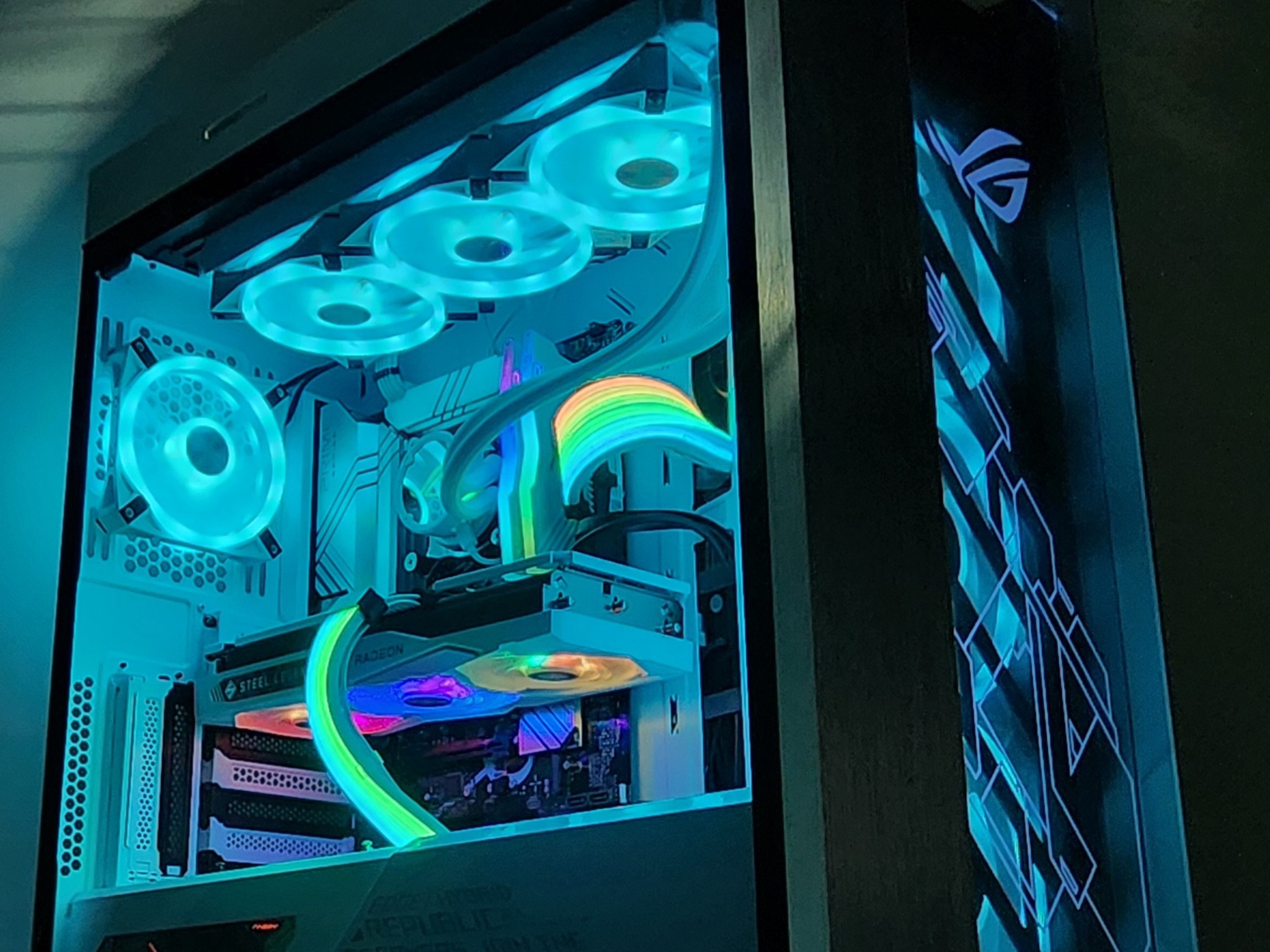 Gaming PC i9-14900K 32GB RAM 1TB SSD RX 7600 XT 16GB Windows 11 Computer