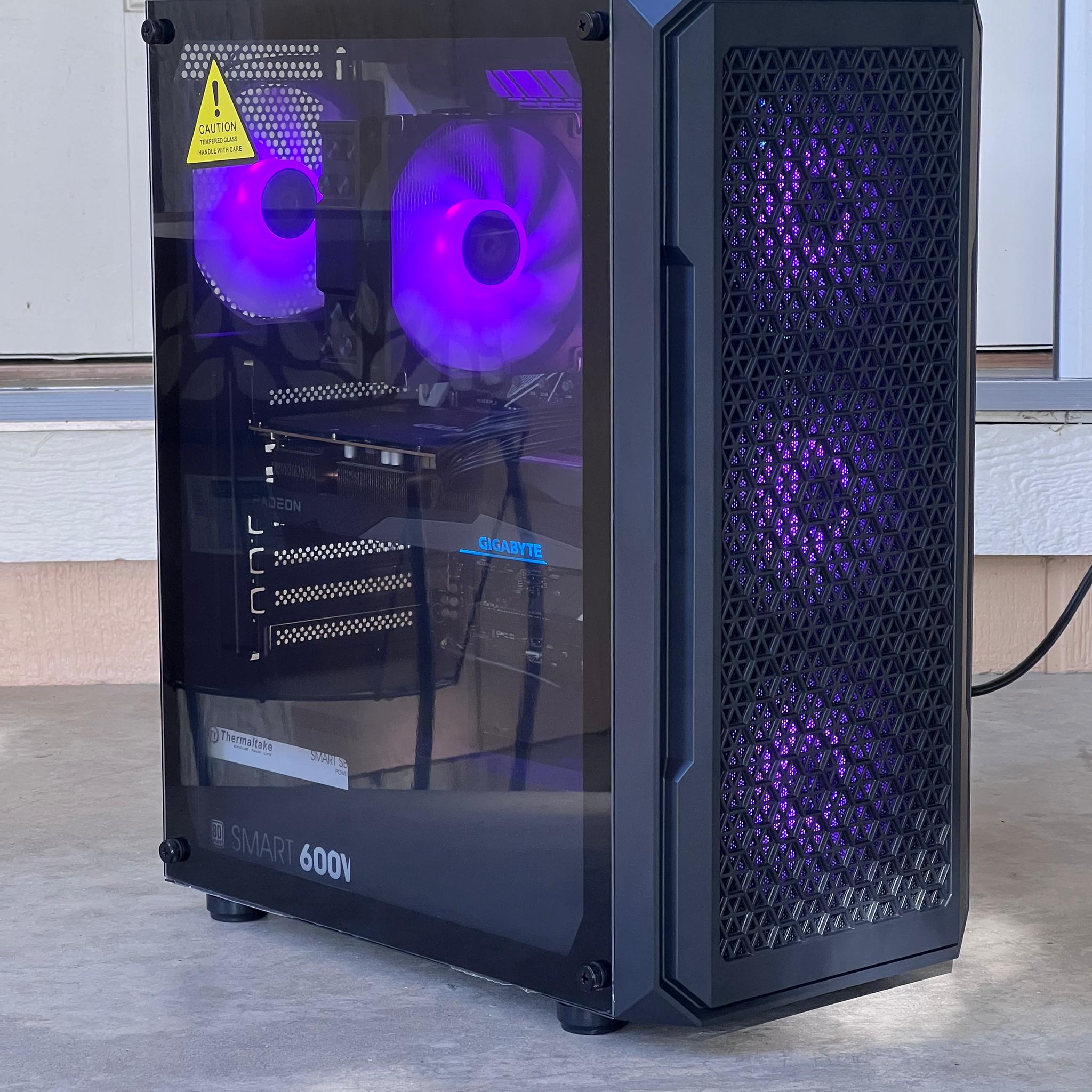 🖤Big black⬛️Rx 7600, i7 8700k, 32GB ram