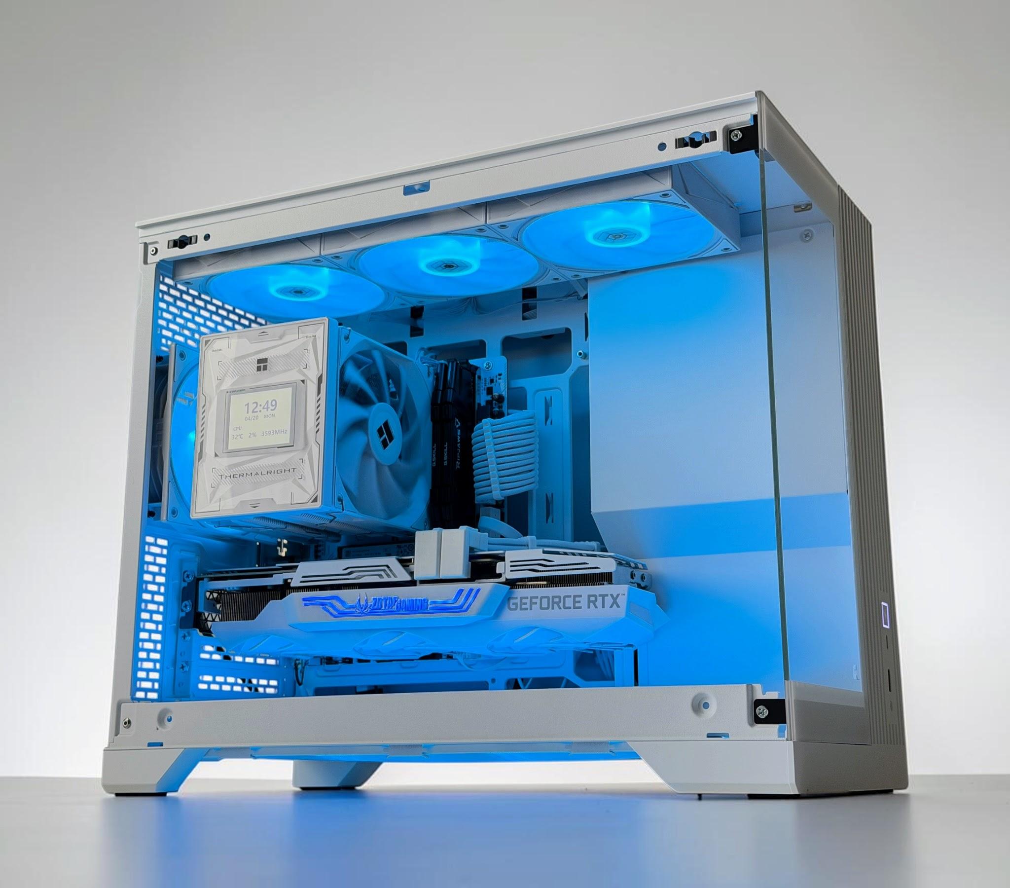 🤍 Gaming PC⚪Nvidia RTX 3080 10GB⚪AMD Ryzen 5 5600⚪ 32GB DDR4⚪ 1TB NVME
