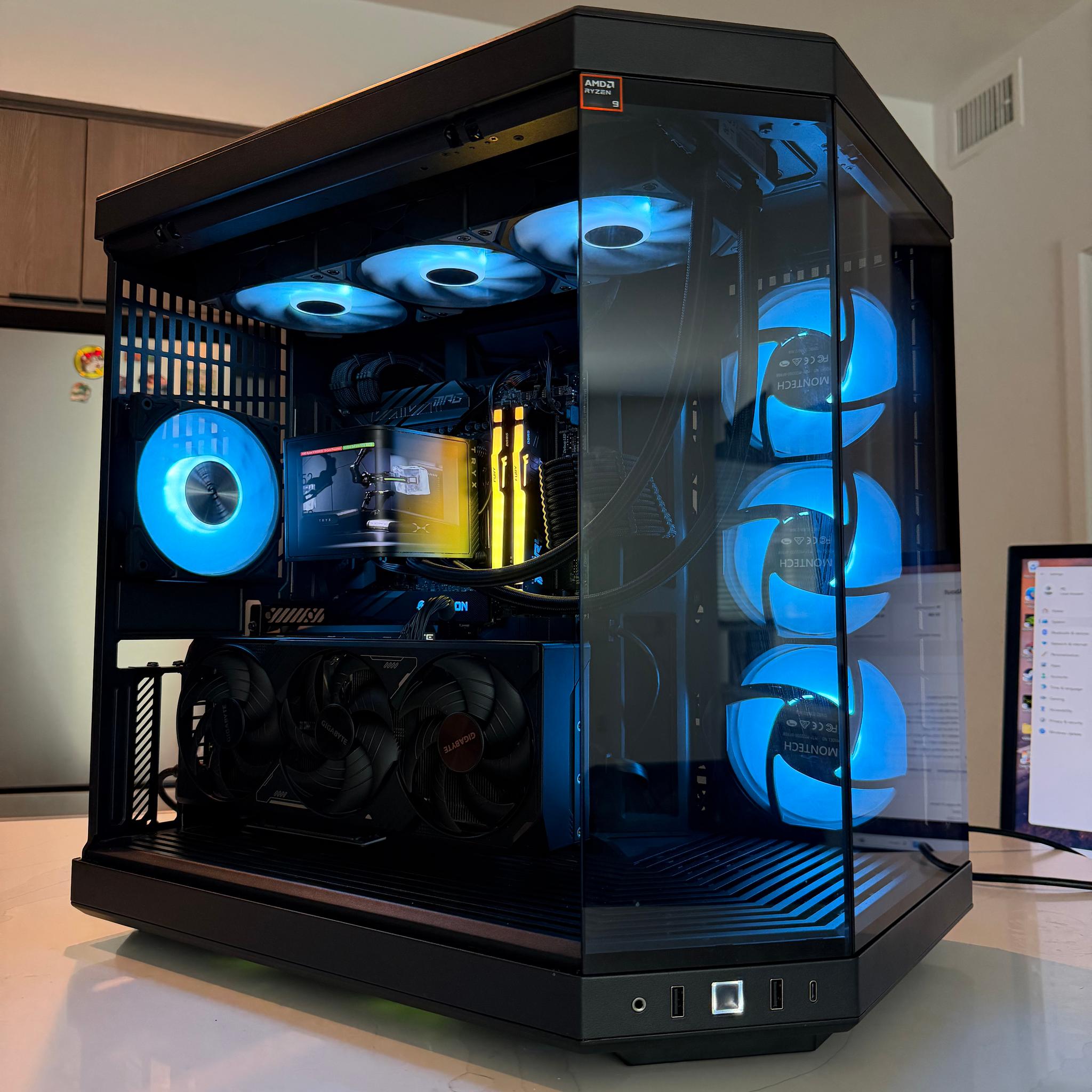 High End Gaming PC | RTX 5070Ti | RYZEN 9 9950X3D | 32GB DDR5 | 2TB SSD | WIFI & BT | WINDOWS 11