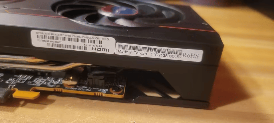 Sapphire Pulse RX 6600 XT 8GB