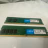 Crucial 16GB DDR4 RAM (2×8GB, 3200MHz) – Used, Tested