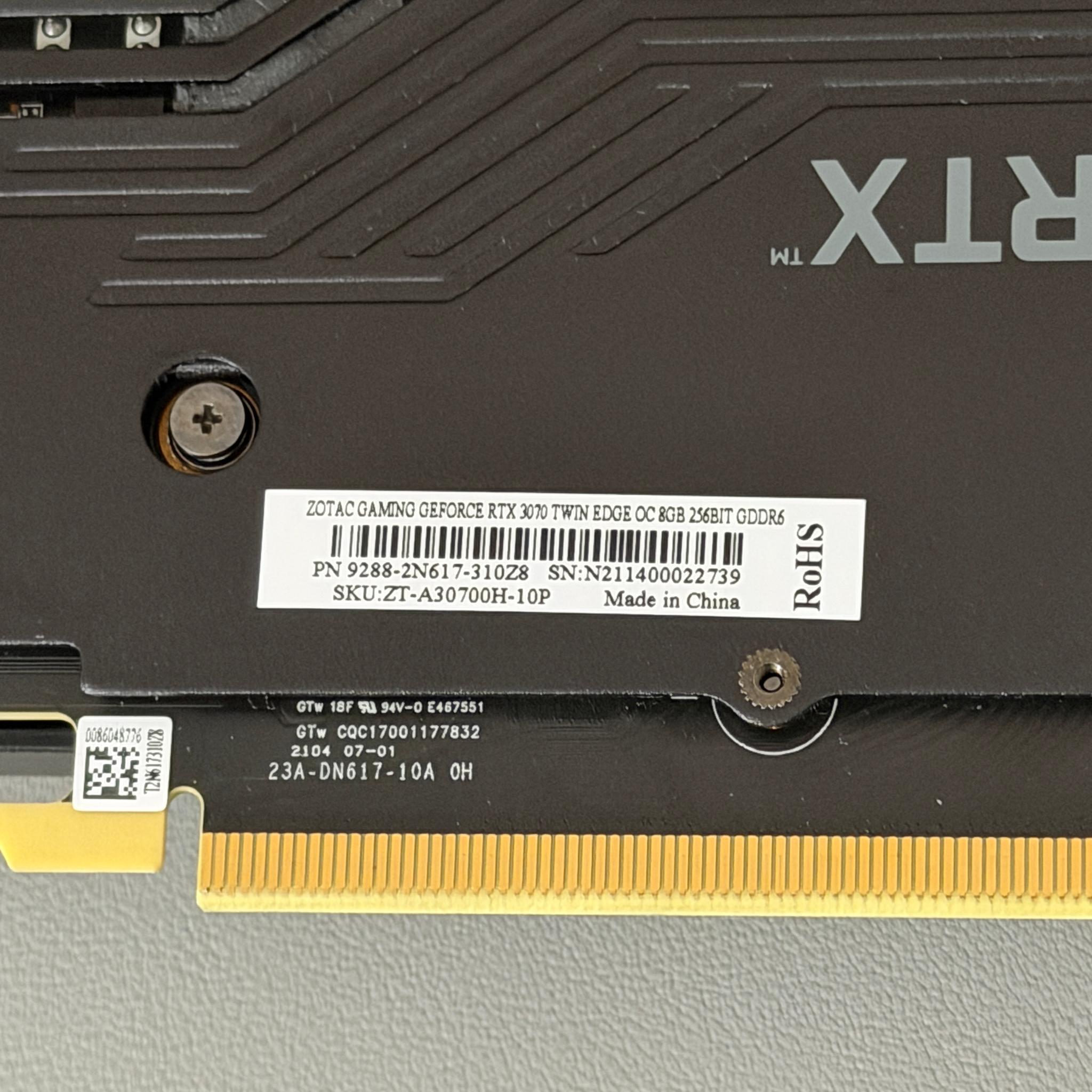 NVIDIA GeForce RTX 3070